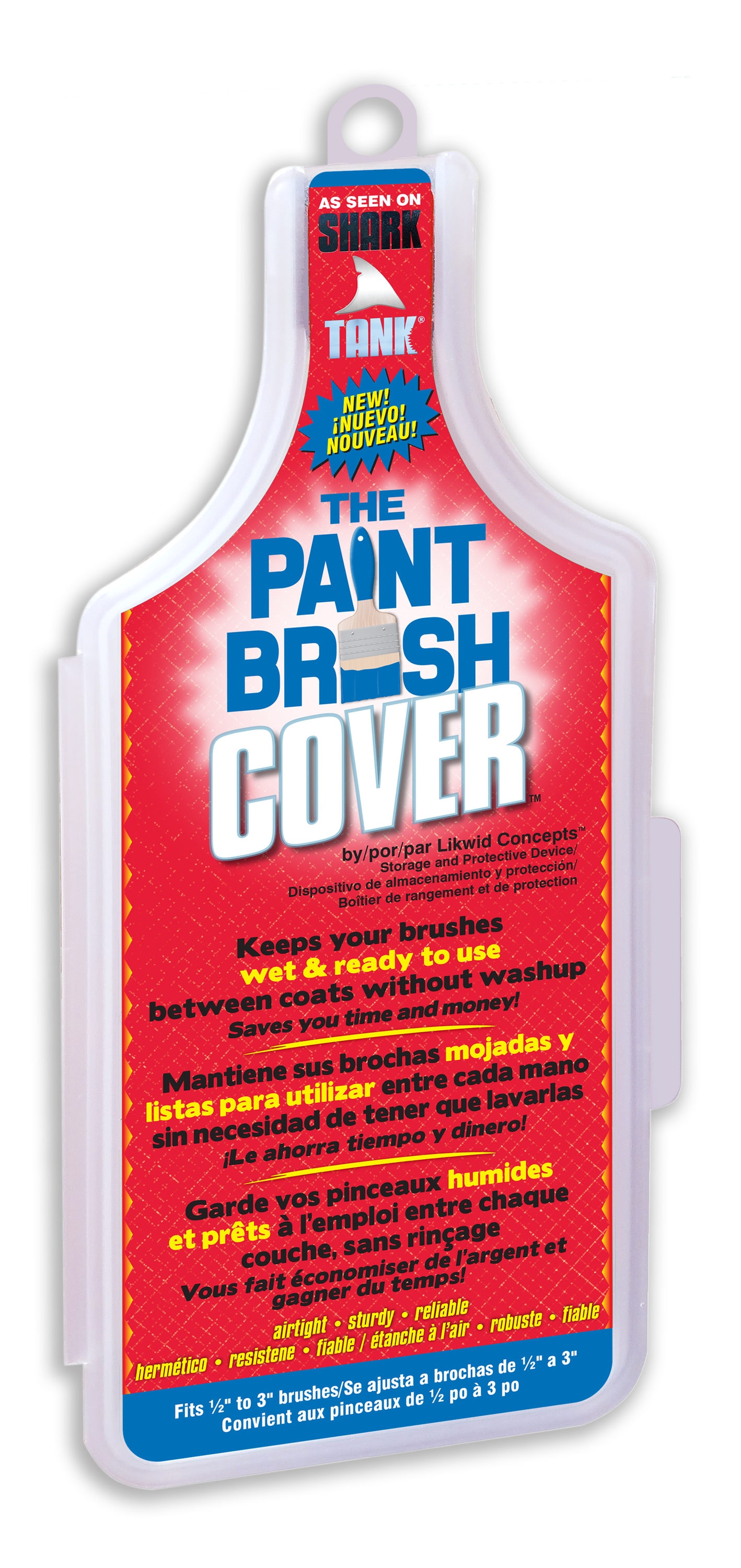 The Paint Brush Cover PBL20 Likwid The Paint Brush Light, Orange