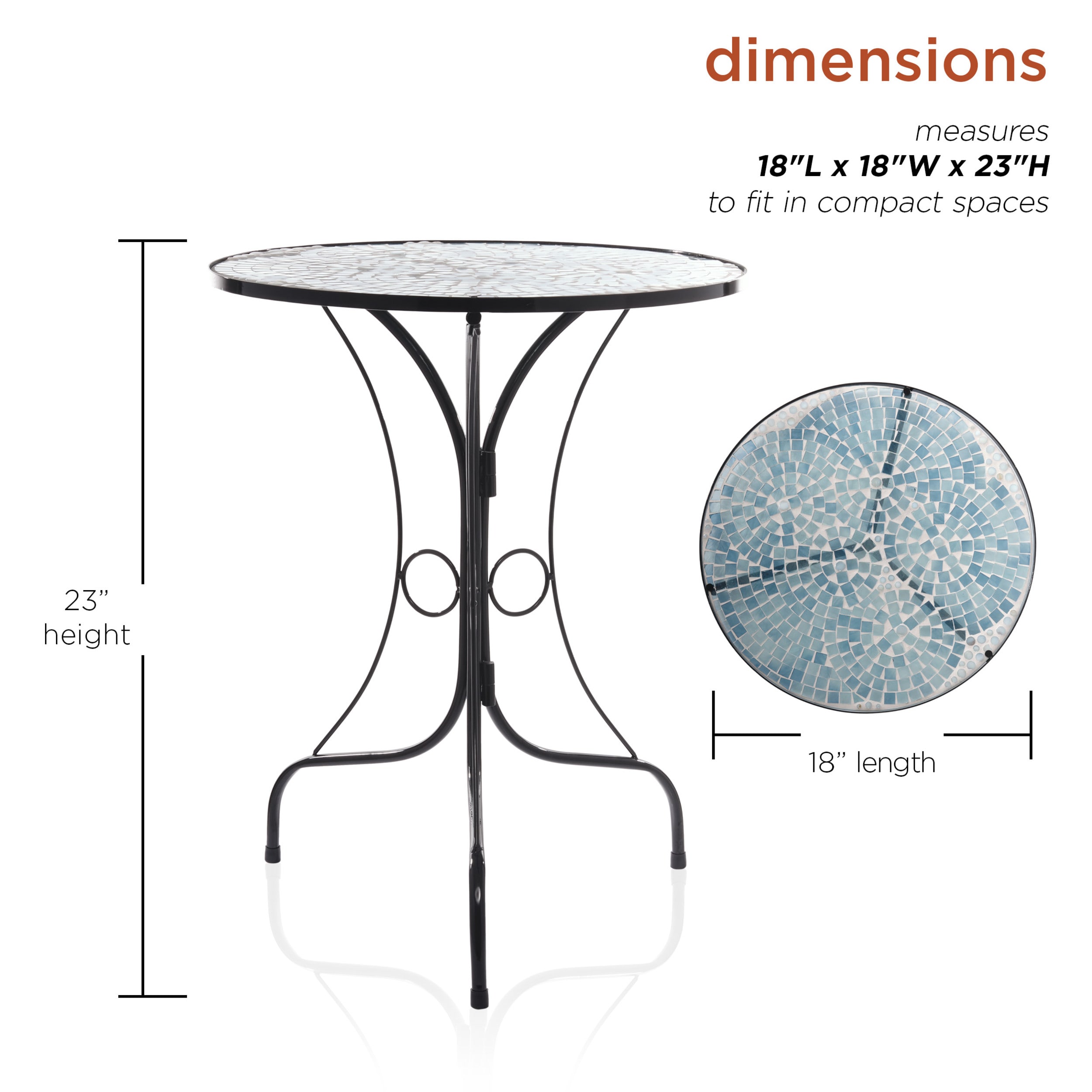 Alpine Corporation HMD208 Coffee-Tables - View #7