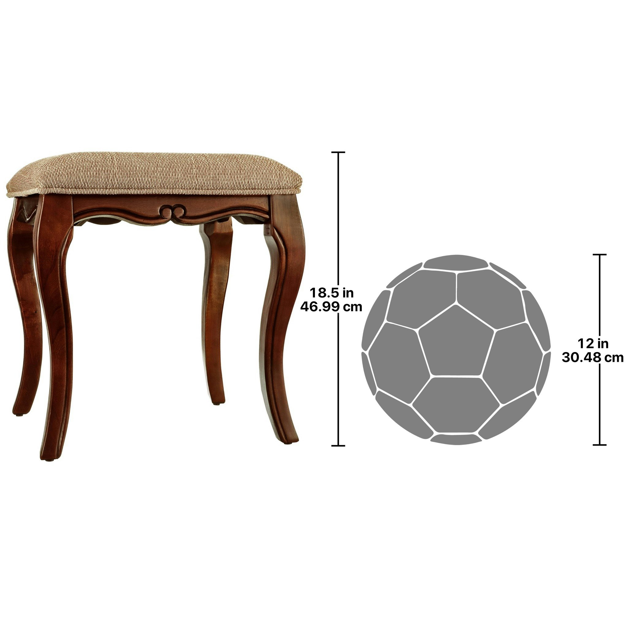 Design Toscano DE106 Vanity-Stools - View #8