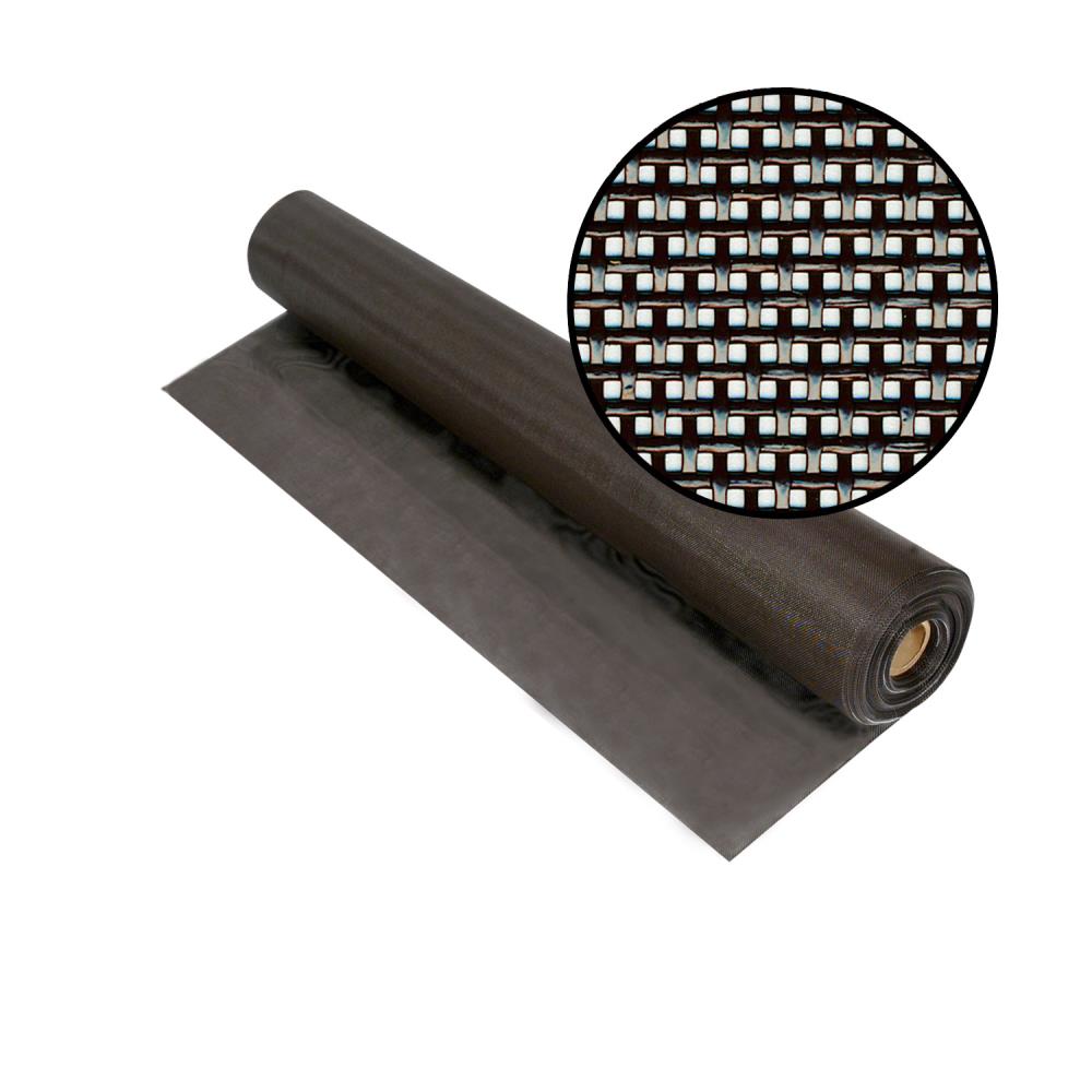 Phifer 3004065 SunTex174 80 4-ft x 100-ft Brown Polyester Screen mesh