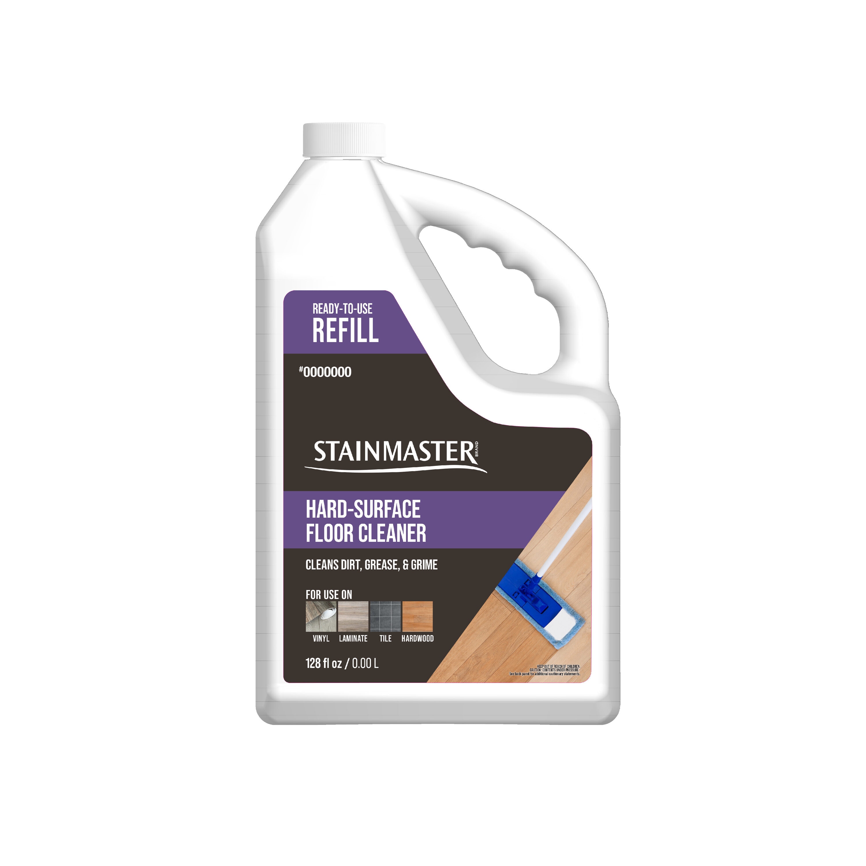 STAINMASTER Unscented Liquid Floor Cleaner 128 Fluid ounce(s) #SMMSHSC-G