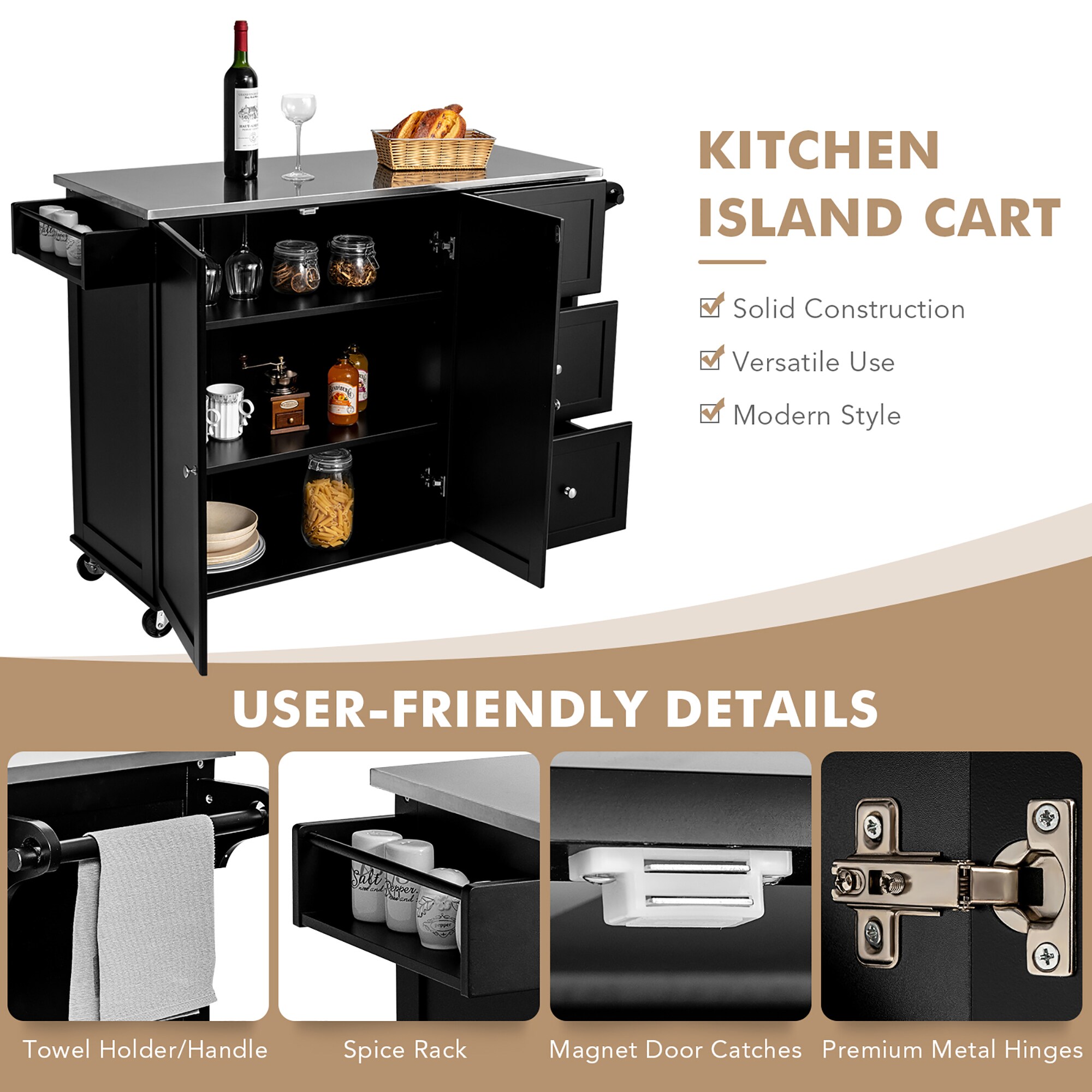 Costway SXL00065 Kitchen-Furniture - View #7