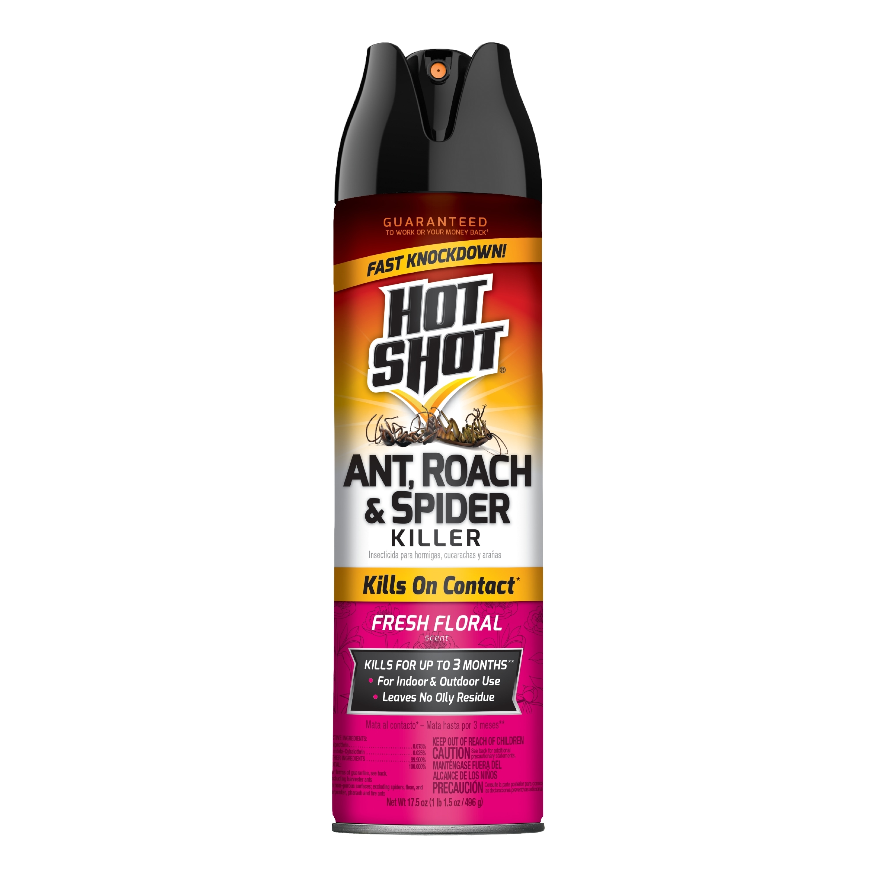 Hot Shot 17.5-fl oz Ant, Roach and Spider Killer Fresh Floral Home