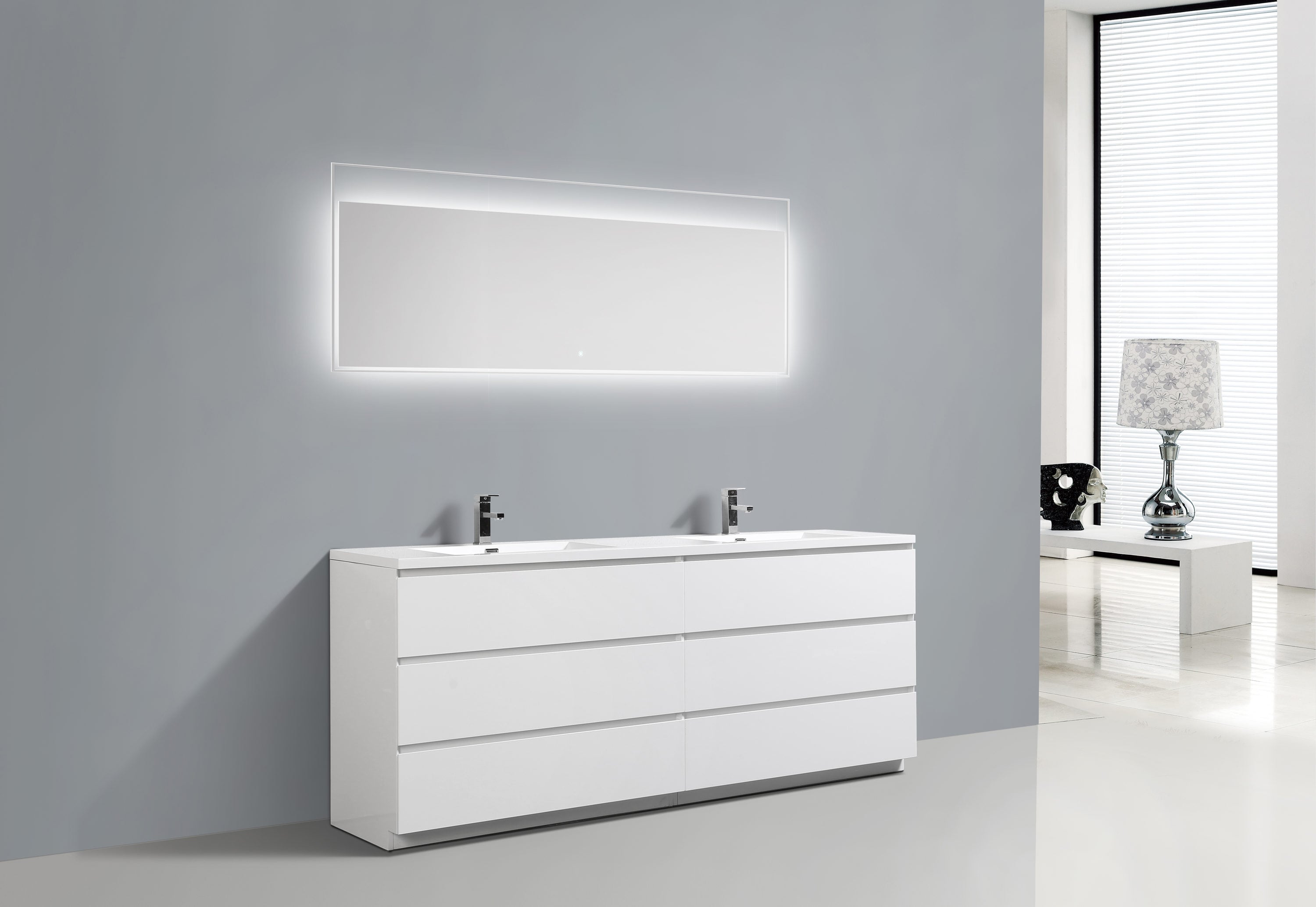 Moreno Bath MOA84D-GW Bath-Vanity-Combo - View #2
