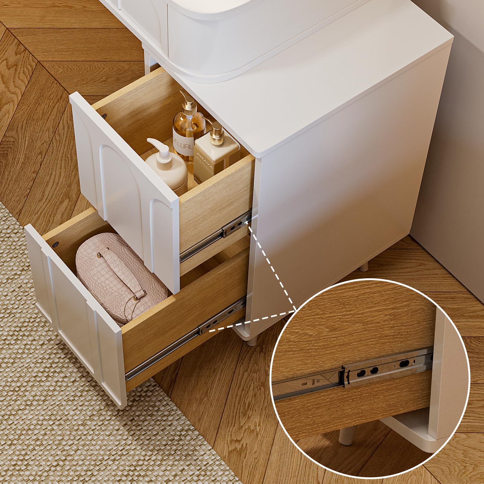 FurniFusion L-SZT Vanity-Stools - View #9