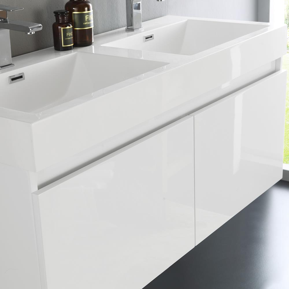 Fresca FVN8012WH Bath-Vanity-Combo - View #6