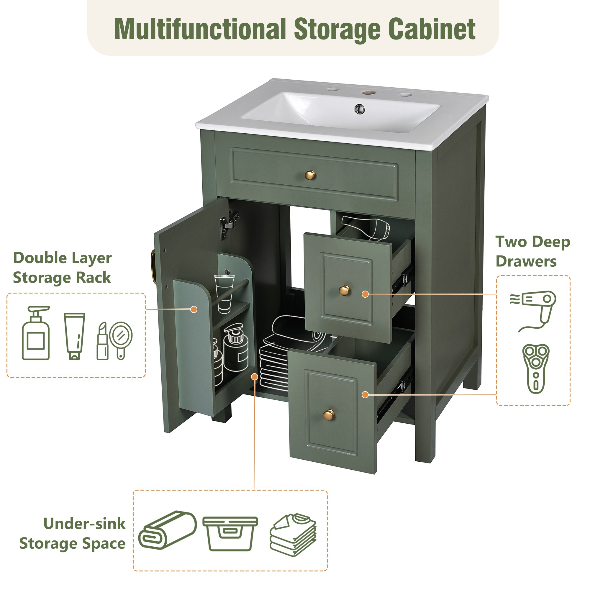 Tatayosi XH-92078F Bath-Vanity-Combo - View #10