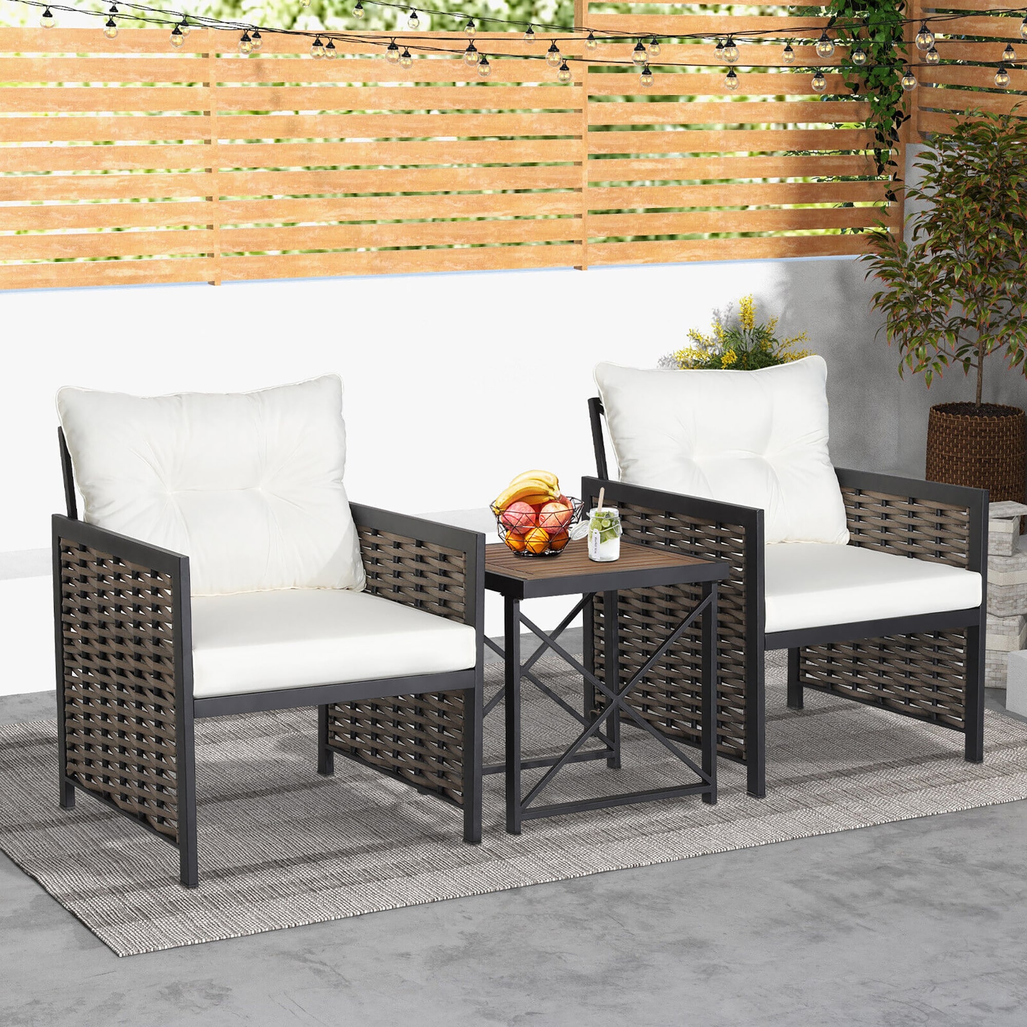 BABOOM BOM-86WH-CO Patio-Conversation-Sets - View #2
