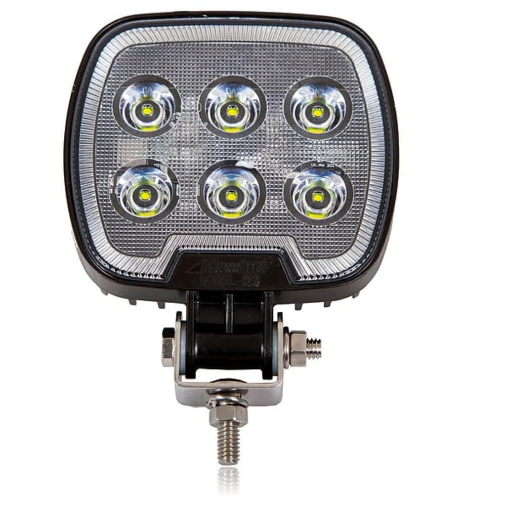 Maxxima  Work LightSquareClear Lens1200 Lumens MWL-30