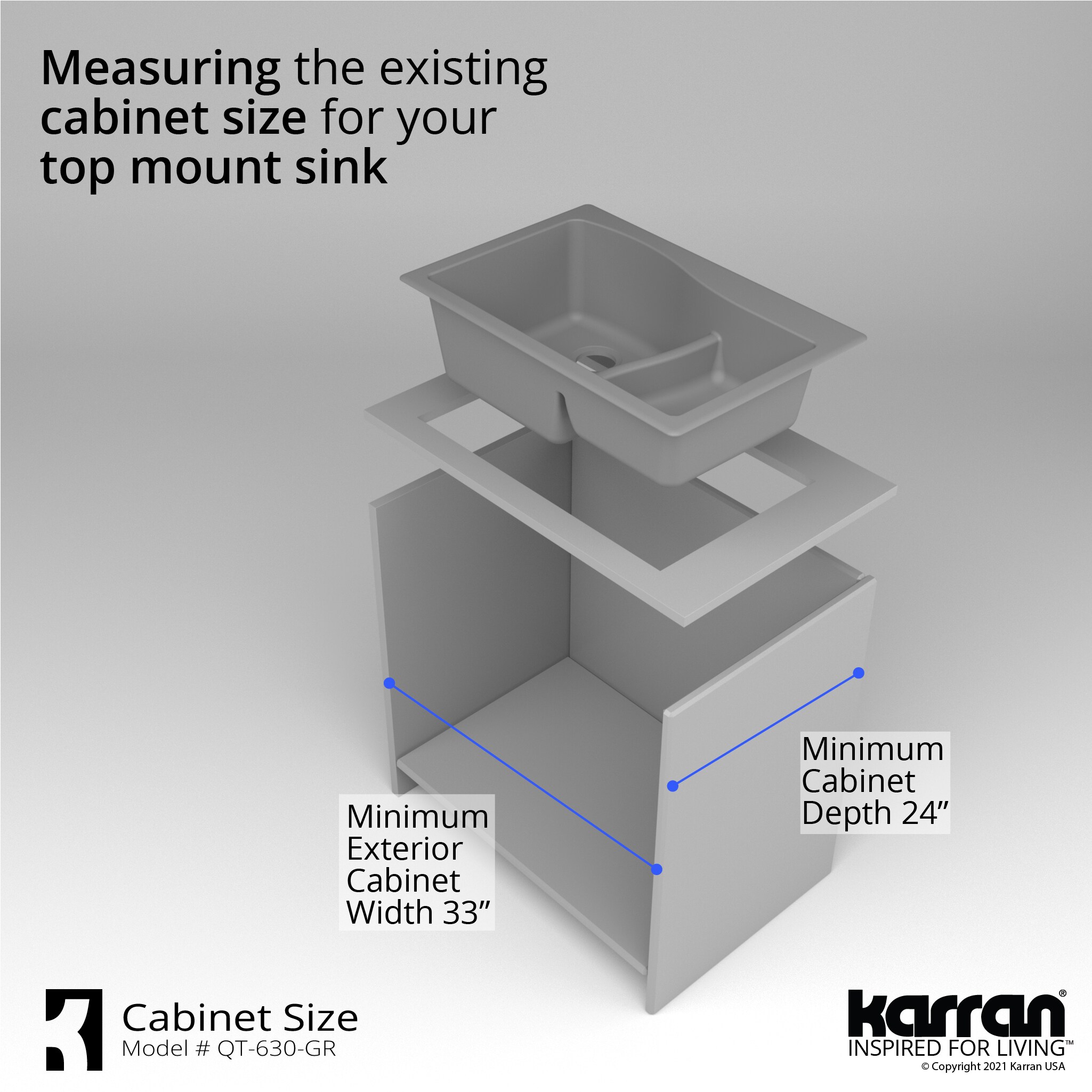 Karran QT-630-GR Kitchen-Sinks - View #10