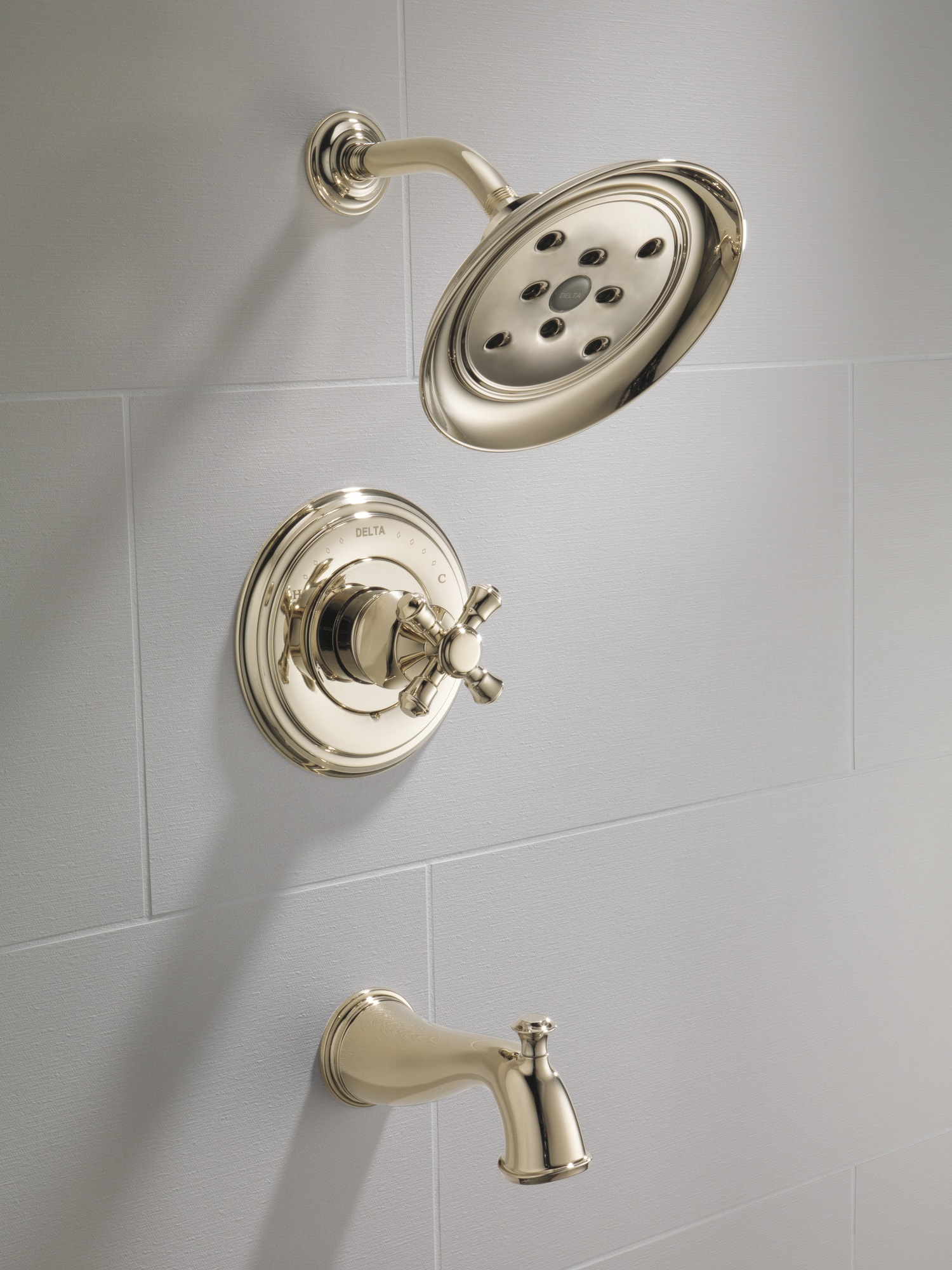 Delta T14497-PNLHP Tub-Shower-Faucets - View #2
