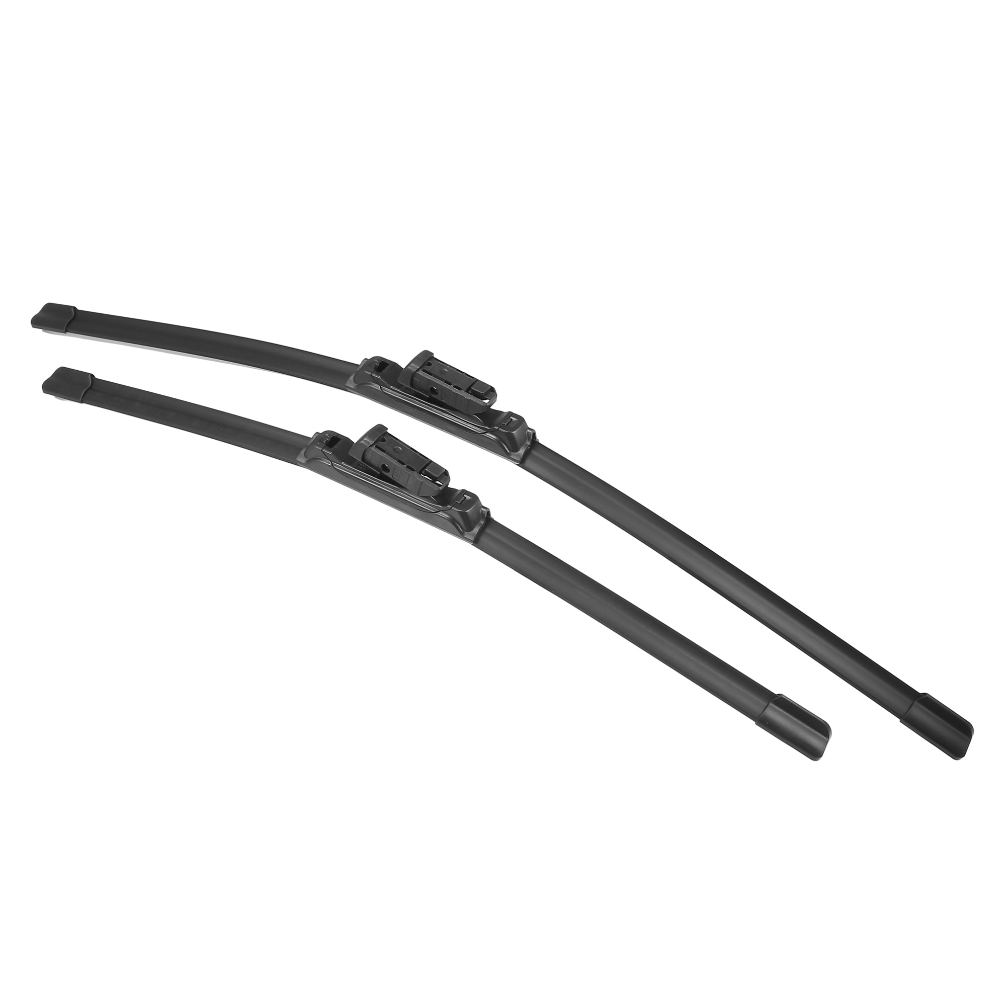 Unique Bargains 2pcs 24Inch+19Inch Silicone Front Windshield Wiper Blade for Honda CR-V 2023-2024 Windscreen Wiper OE Replacement Set All-Seasons Top-Lock / Push Button