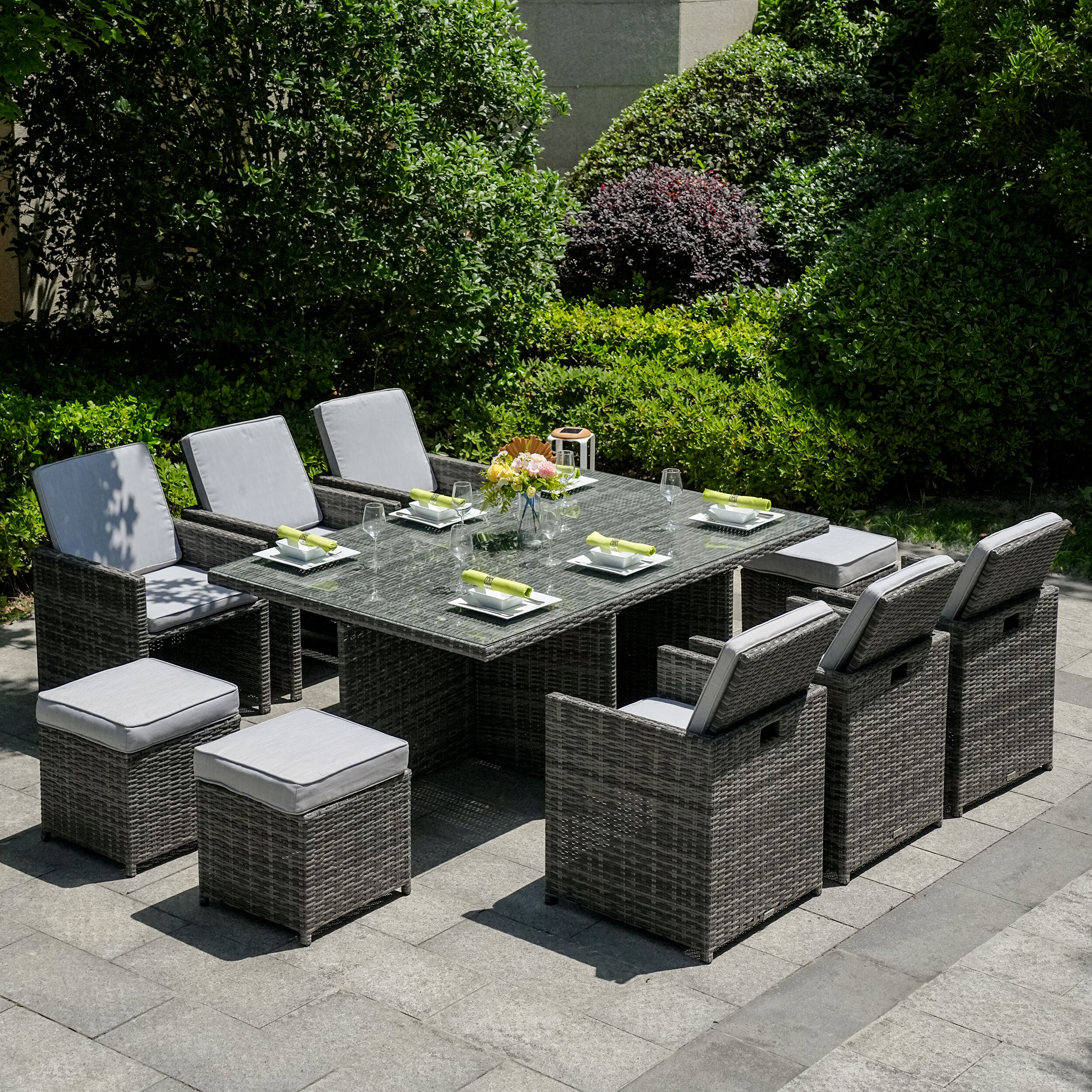 Moda Furnishings CMAD-3234-GR Patio-Dining-Sets - View #6