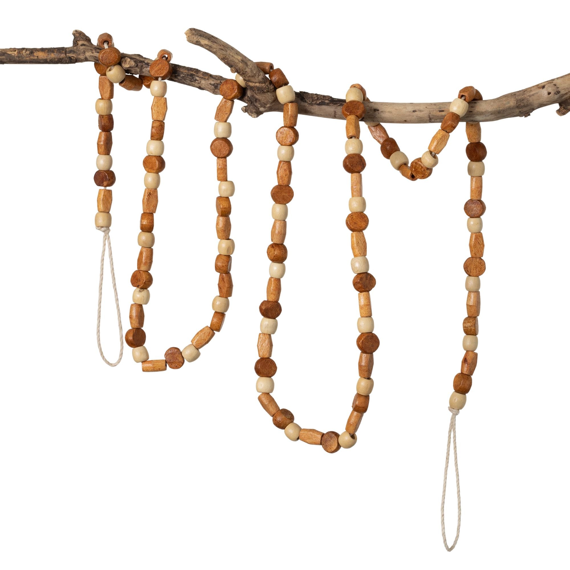 Sullivans GD1432 Bo-Ho Holiday Indoor 6-Feet Beaded Artificial Garland