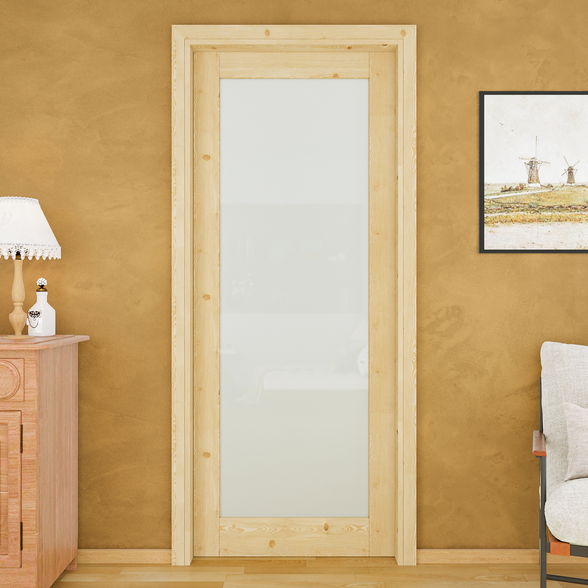 JUJUBON IN-PDPKSC-PN1-32 Pocket-Doorframe-Screens - View #4