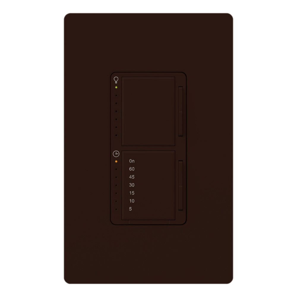 Lutron MA-L3T251-BR 2-Amps 120-volt Maestro Incandescent In-wall Countdown Lighting Timer