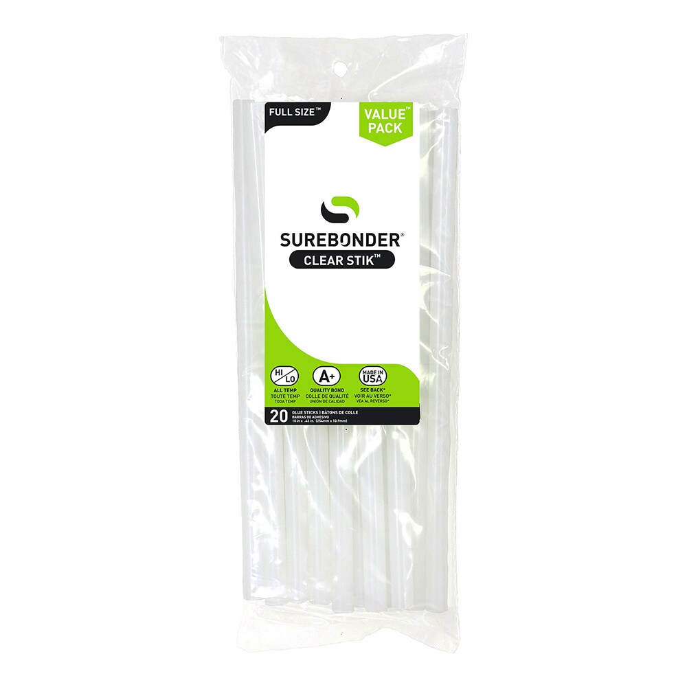 SUREBONDER DT-2010 Clear Stik8482 10-Inches L 0.43-Inches Dia