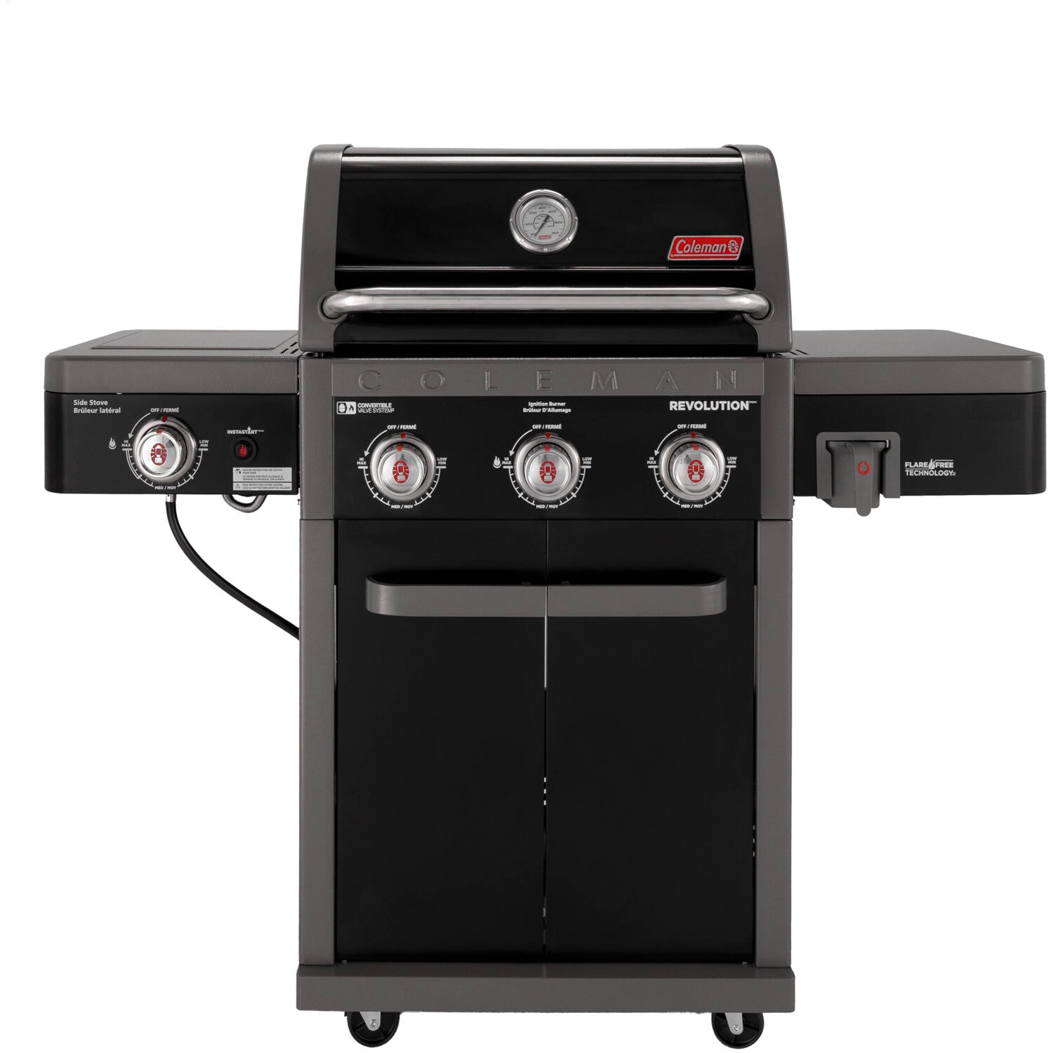 Coleman Black/Gray Liquid Propane and Natural Gas Grill RV-301BBQ Sansujyuku sansujyuku.com