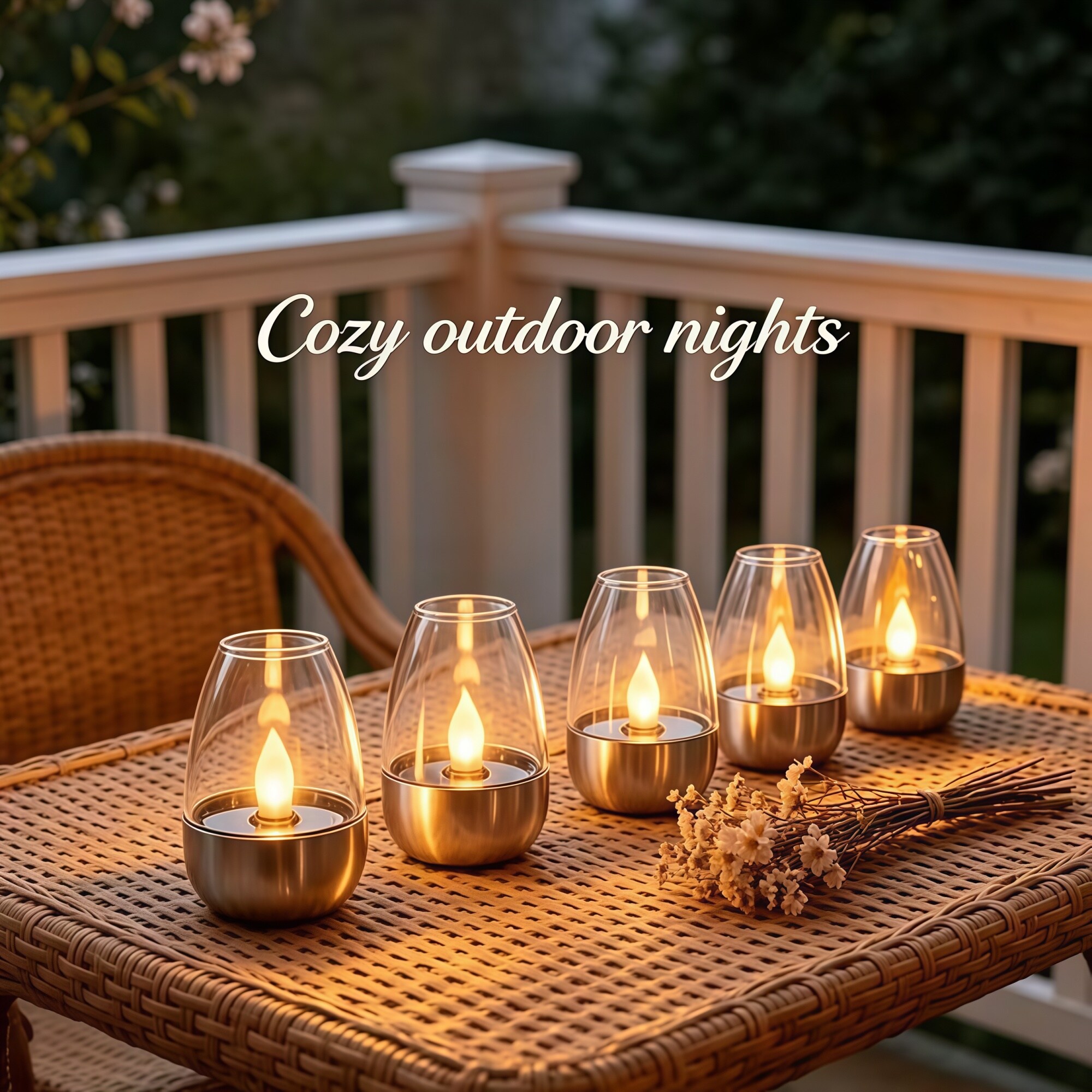 Numhew NHLYNN30566 Outdoor-Decorative-Lanterns - View #4