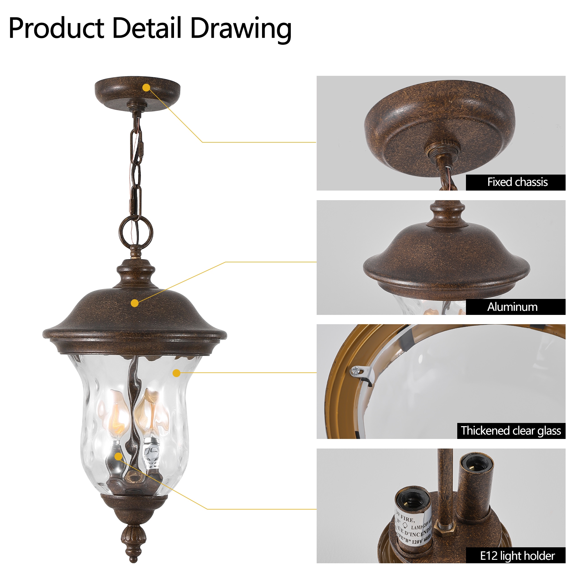 ToolCat BZ-3-111-SN Pendant-Lights - View #6