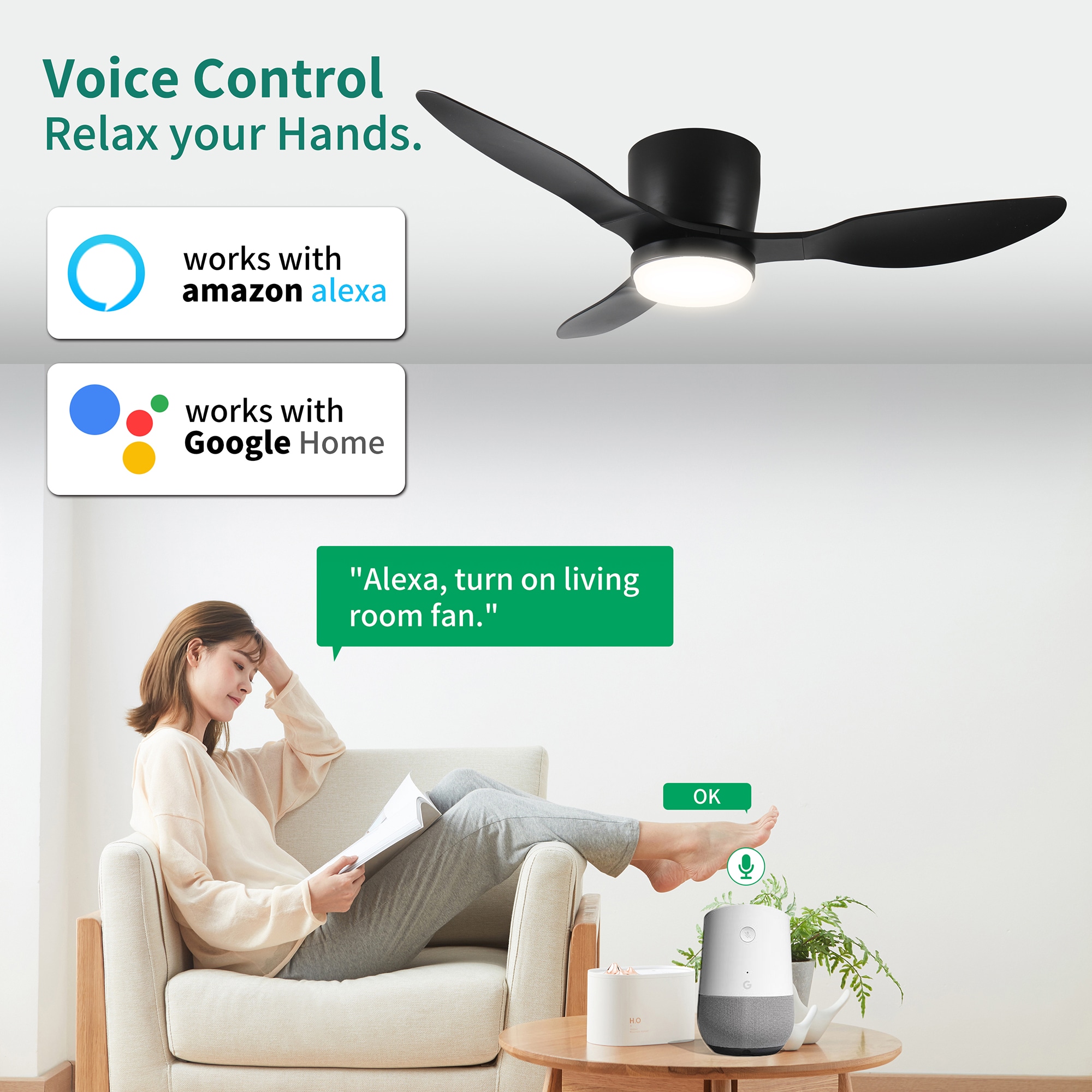 Bybafun YB5700125 Ceiling-Fans - View #4