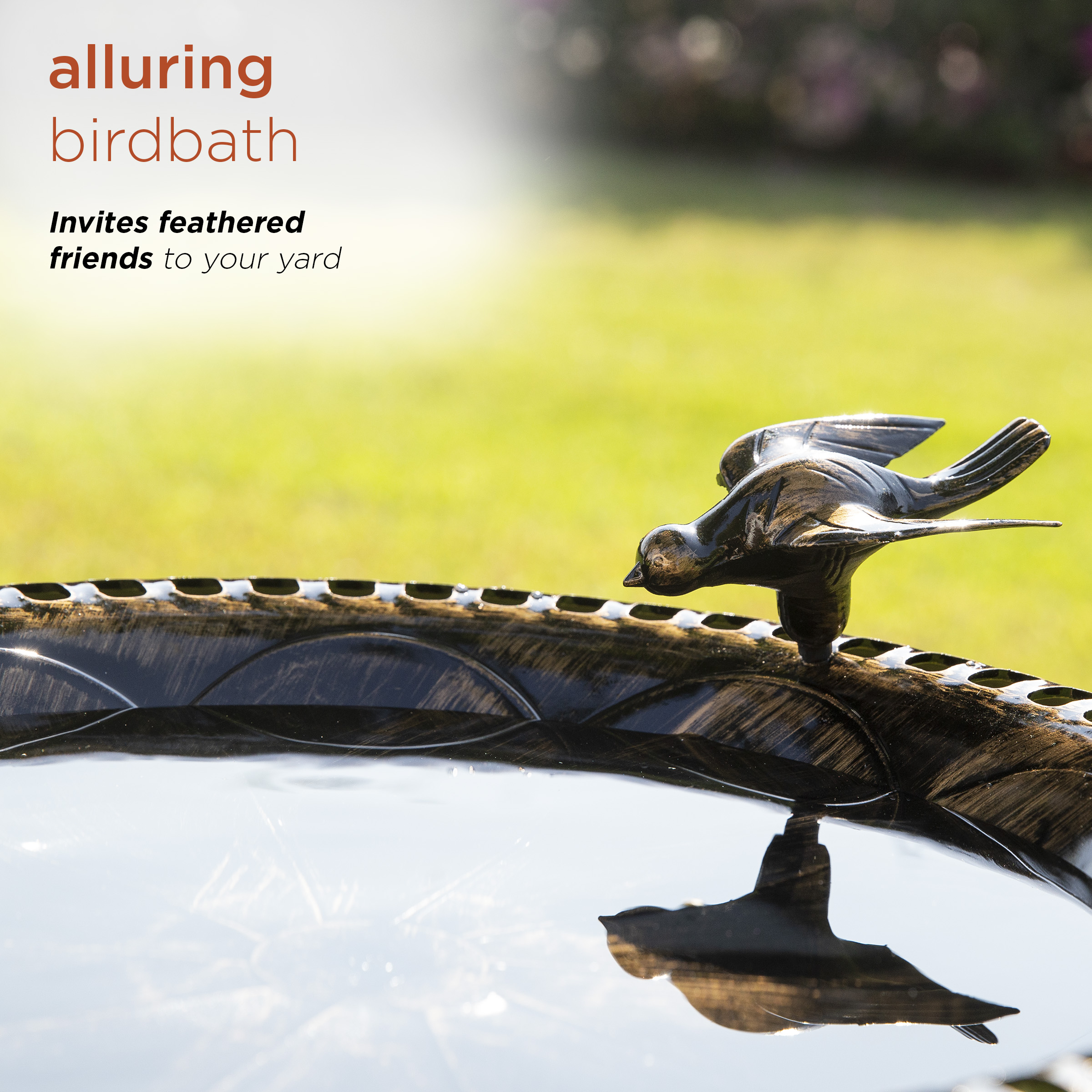 Alpine Corporation TEC294BZ birdbaths - View #6