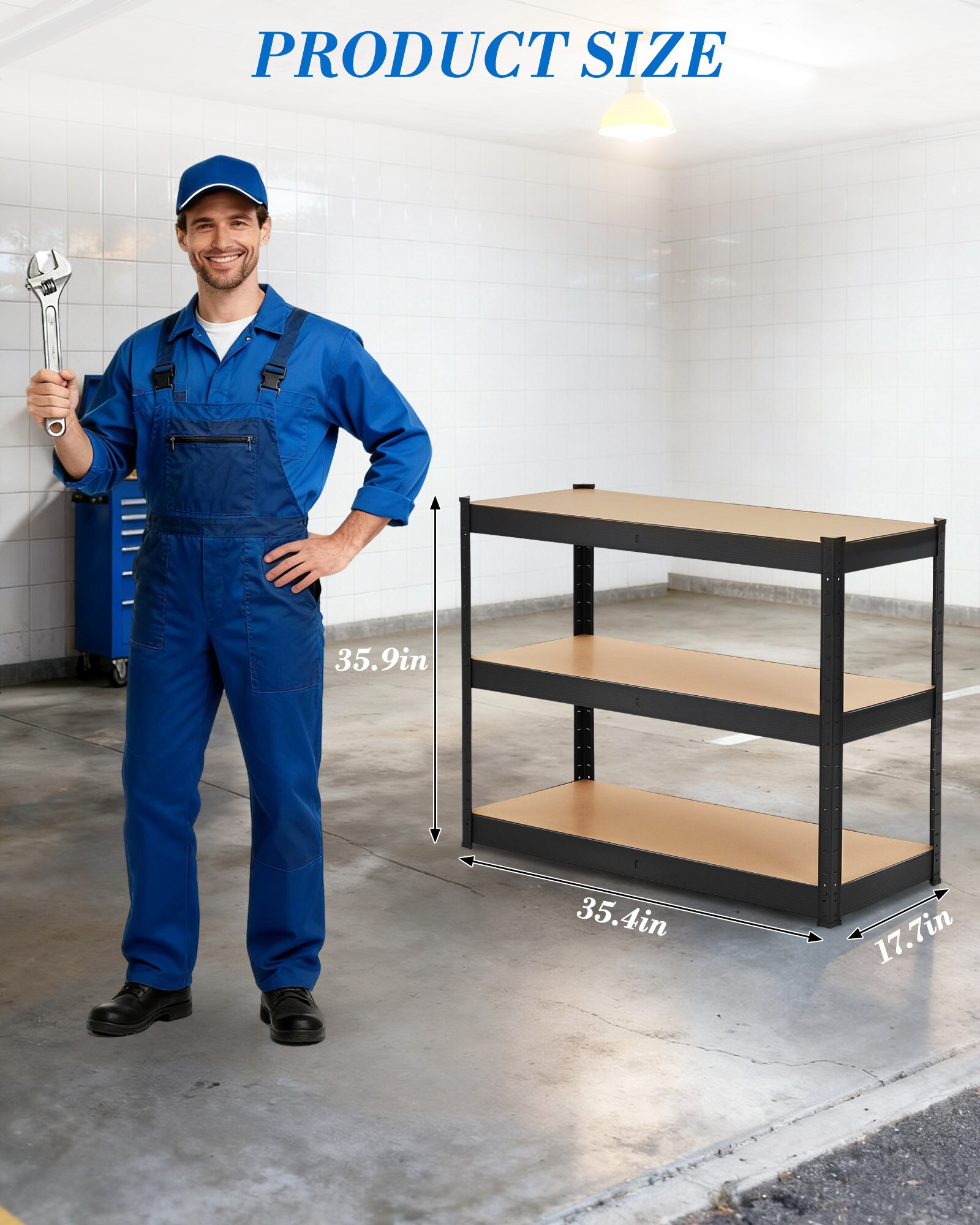 Garvee PHK3648H9MM001 Free-Standing-Shelving - View #8