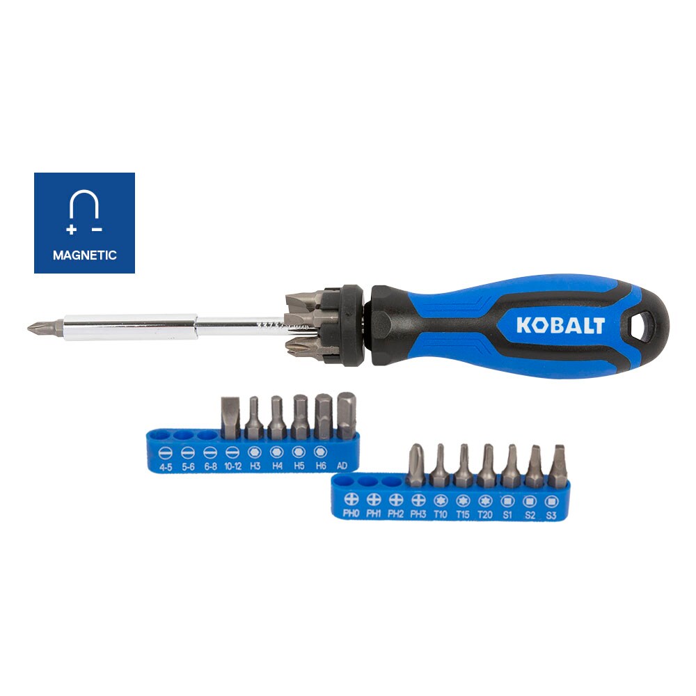 Kobalt 93-Piece Standard (SAE) and Metric Combination Polished Chrome ...