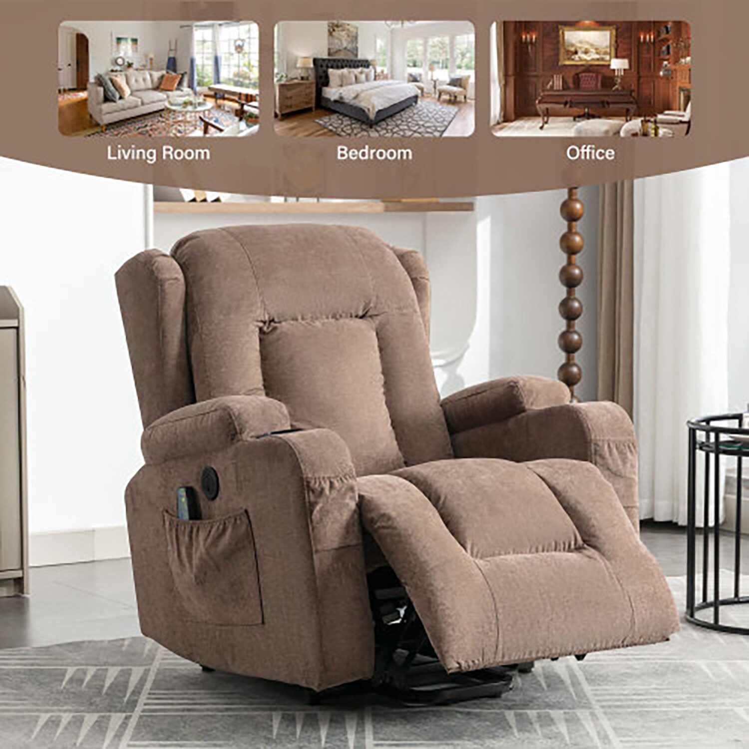 GZMR GZ-8113-GR recliners - View #7