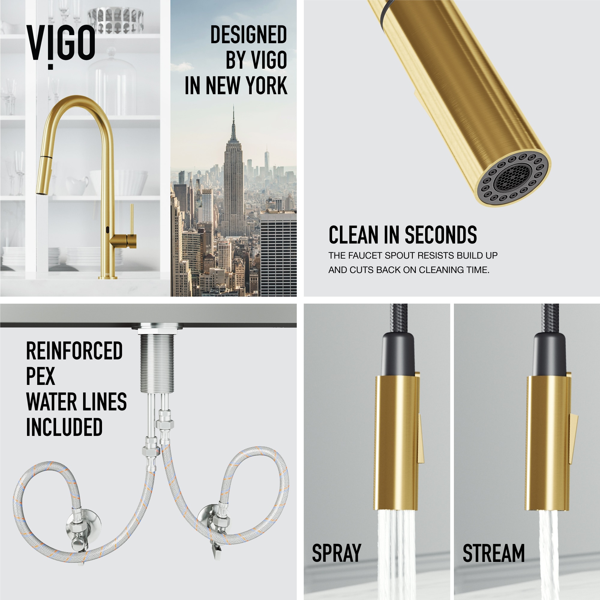 VIGO VG02029MGS Kitchen-Faucets - View #8