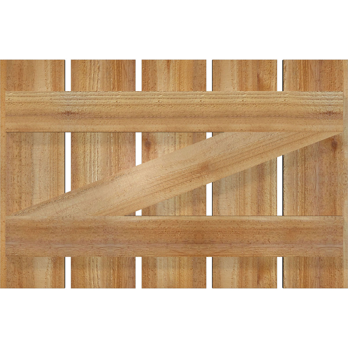 Ekena Millwork RBS06Z29X019RWR Exterior-Shutters - View #5