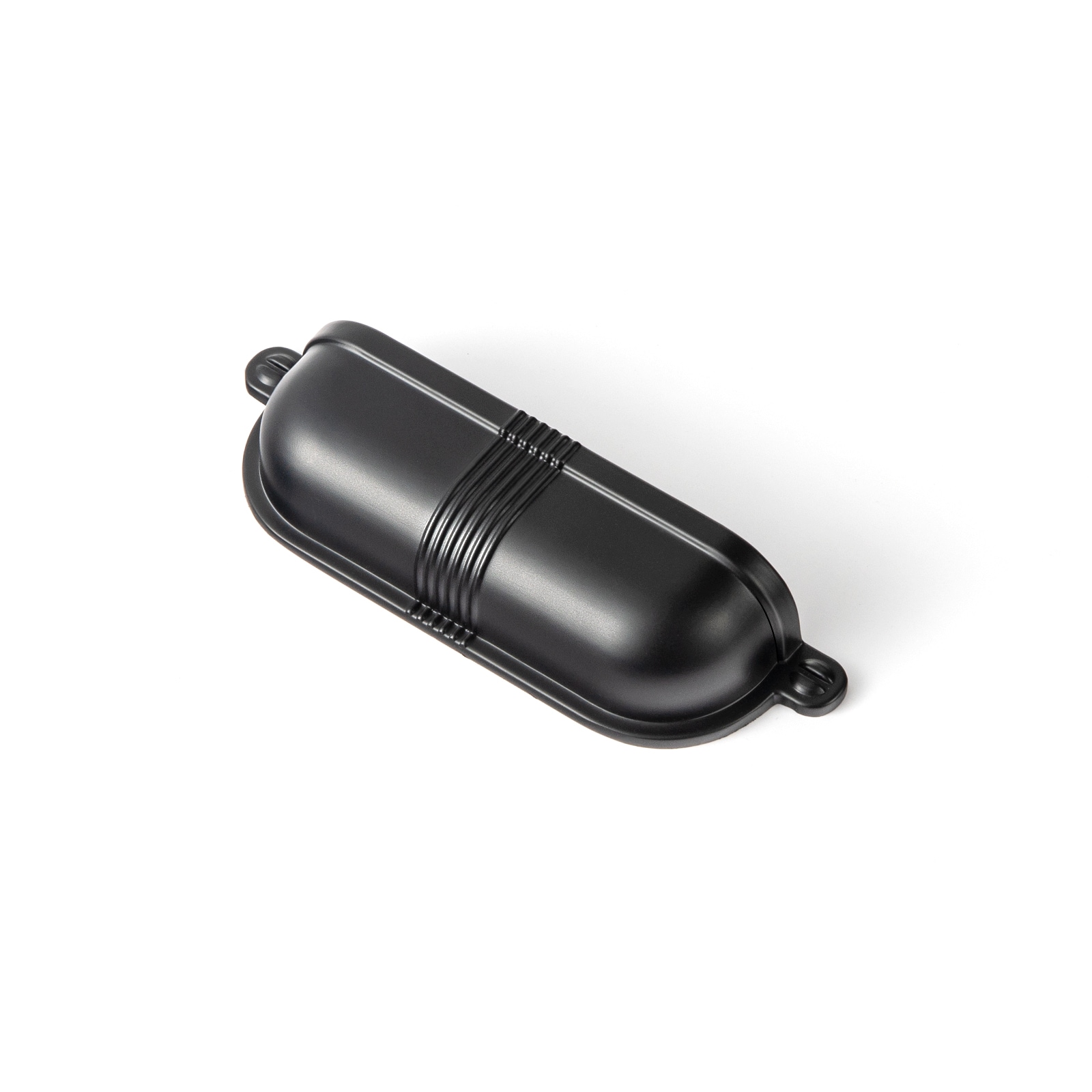 Miaokesen 2391B-76 3-in , 76mm Center to Center Matte Black Novelty Finger 6 -Pack