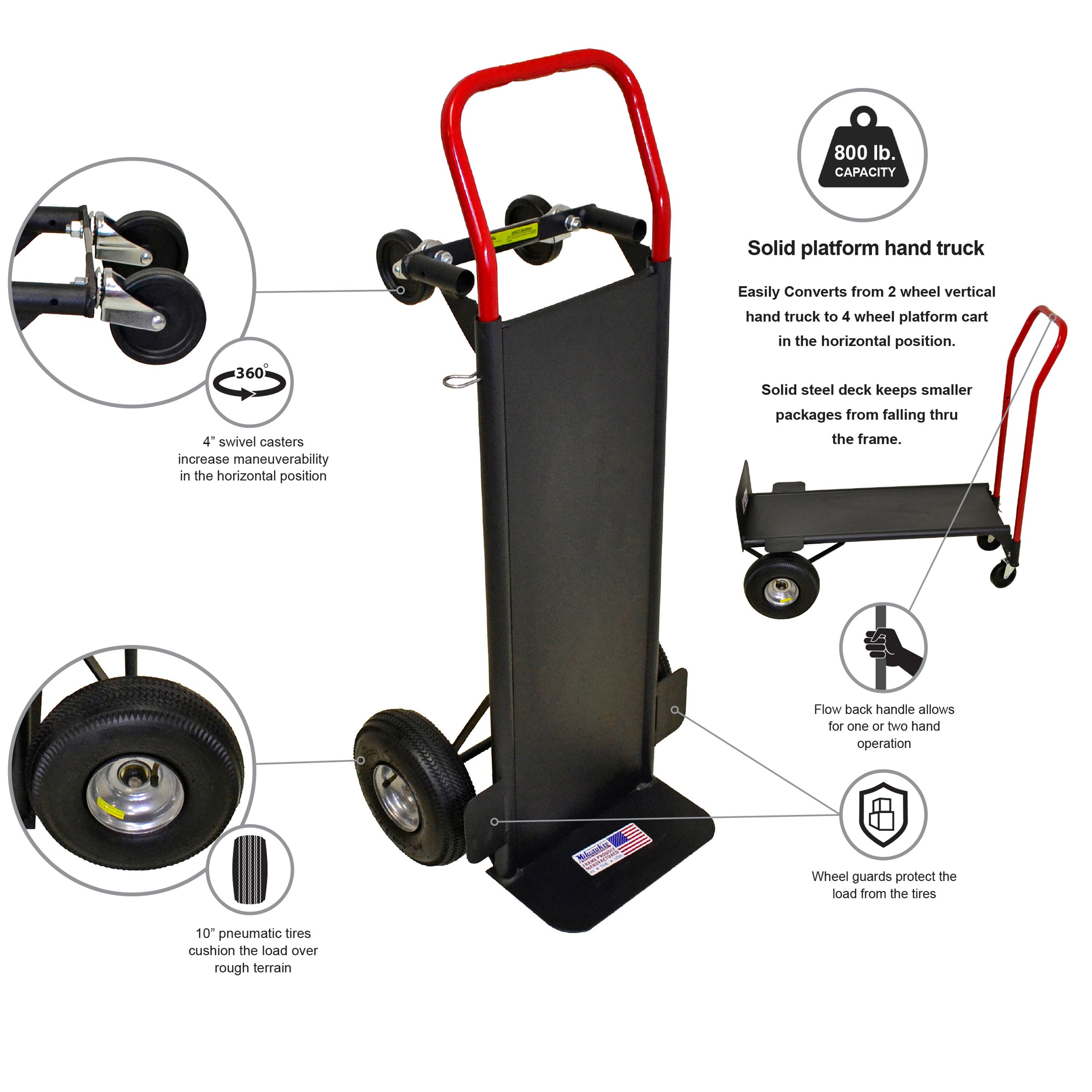 Milwaukee 70019A Hand-Truck-Dollies - View #10