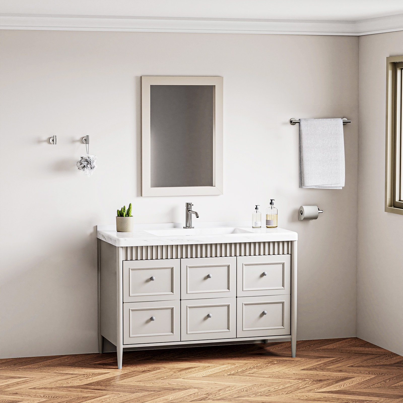 BWE A-91062-N-4 Decorative-Bath-Hardware-Kits - View #5