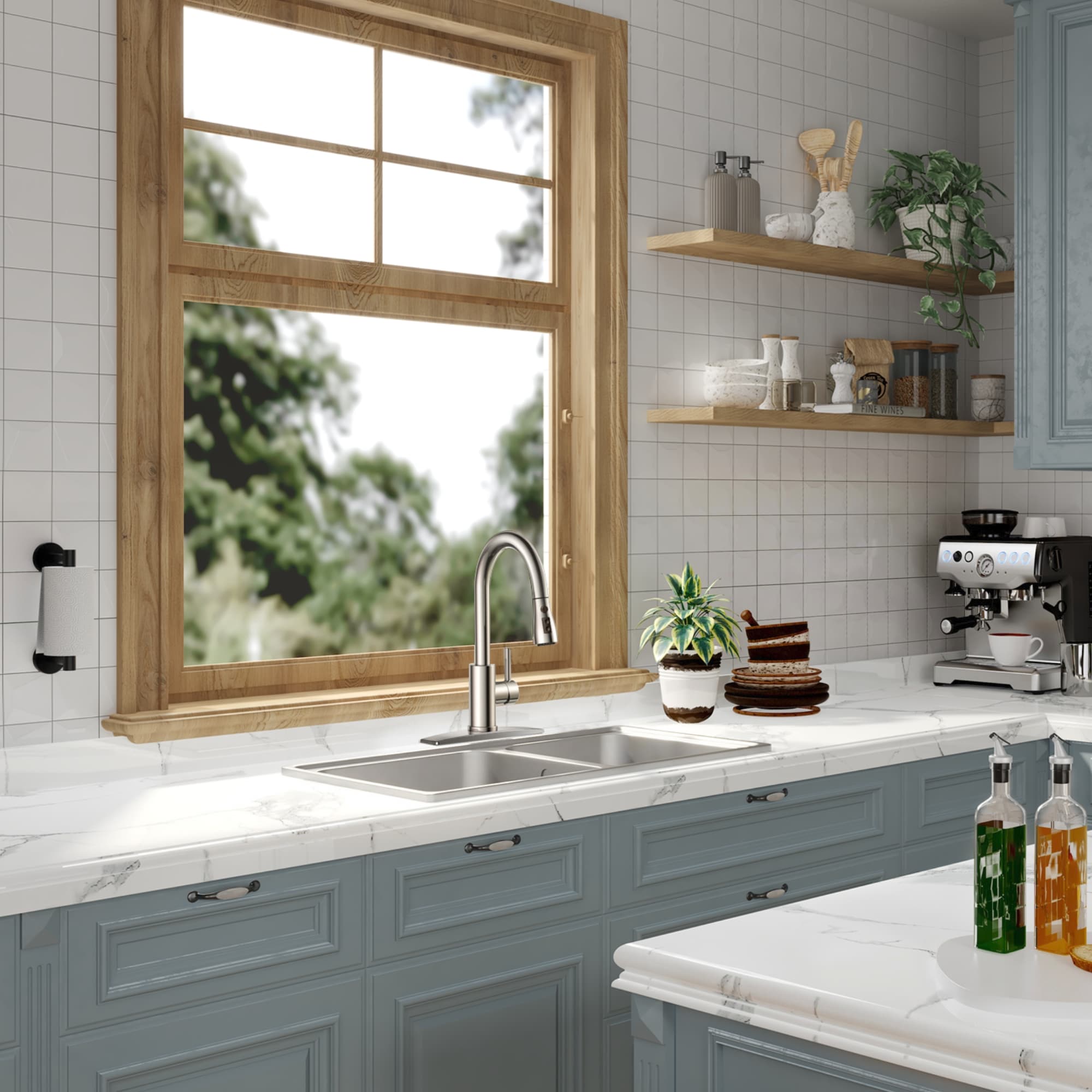 FORIOUS LL003HC Kitchen-Faucets - View #4