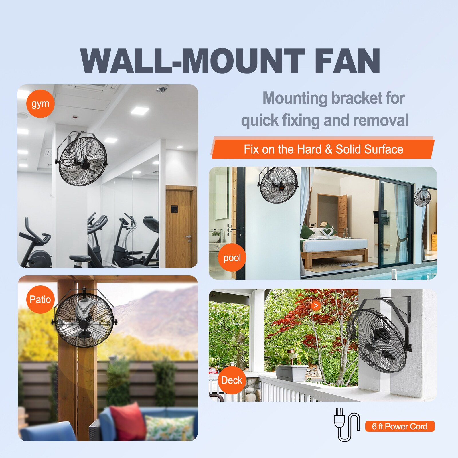 SVOPES SVOPESGYBGSFS00731V1 Wall-Mounted-Fans - View #5