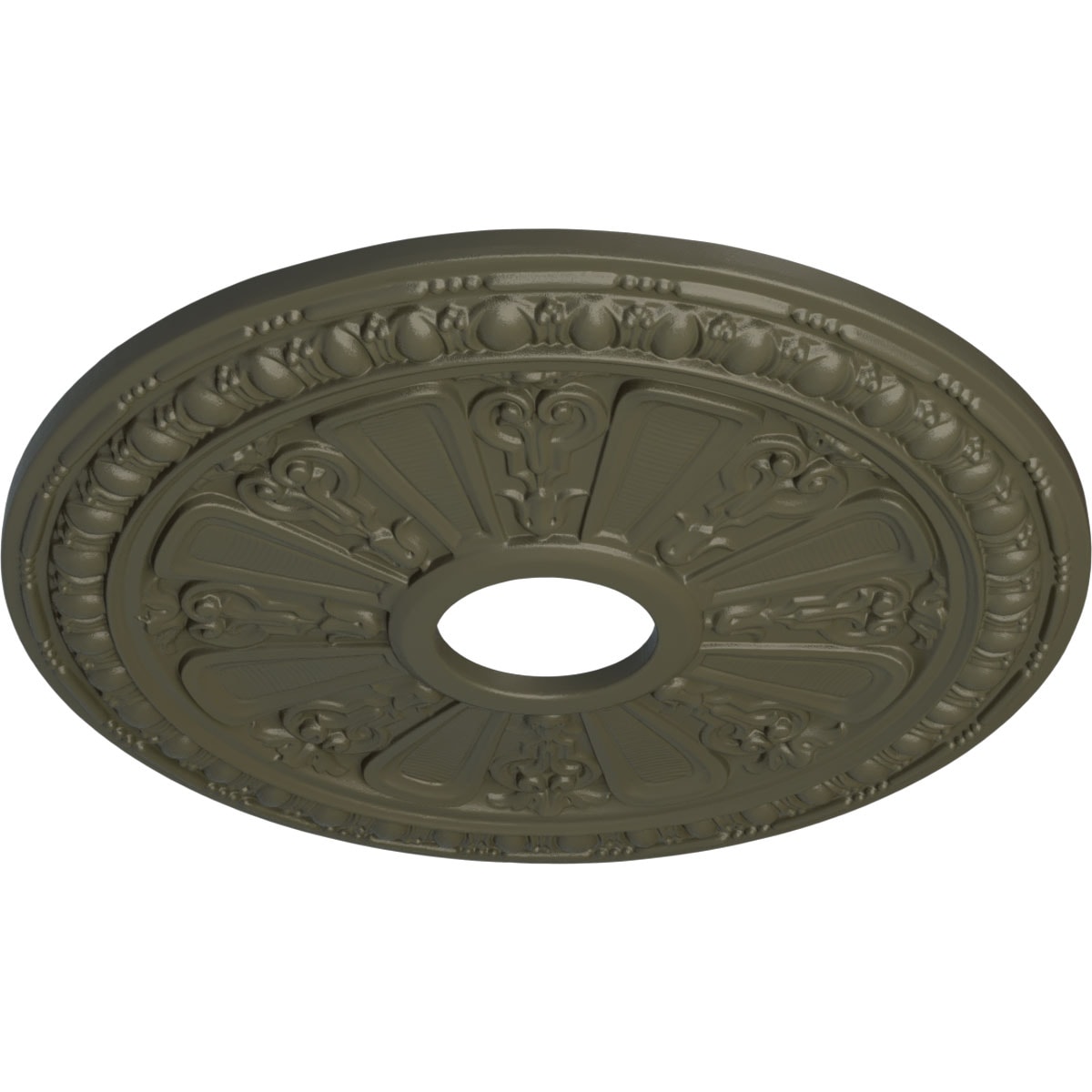 Ekena Millwork CM18RAWHF Ceiling-Medallions - View #2