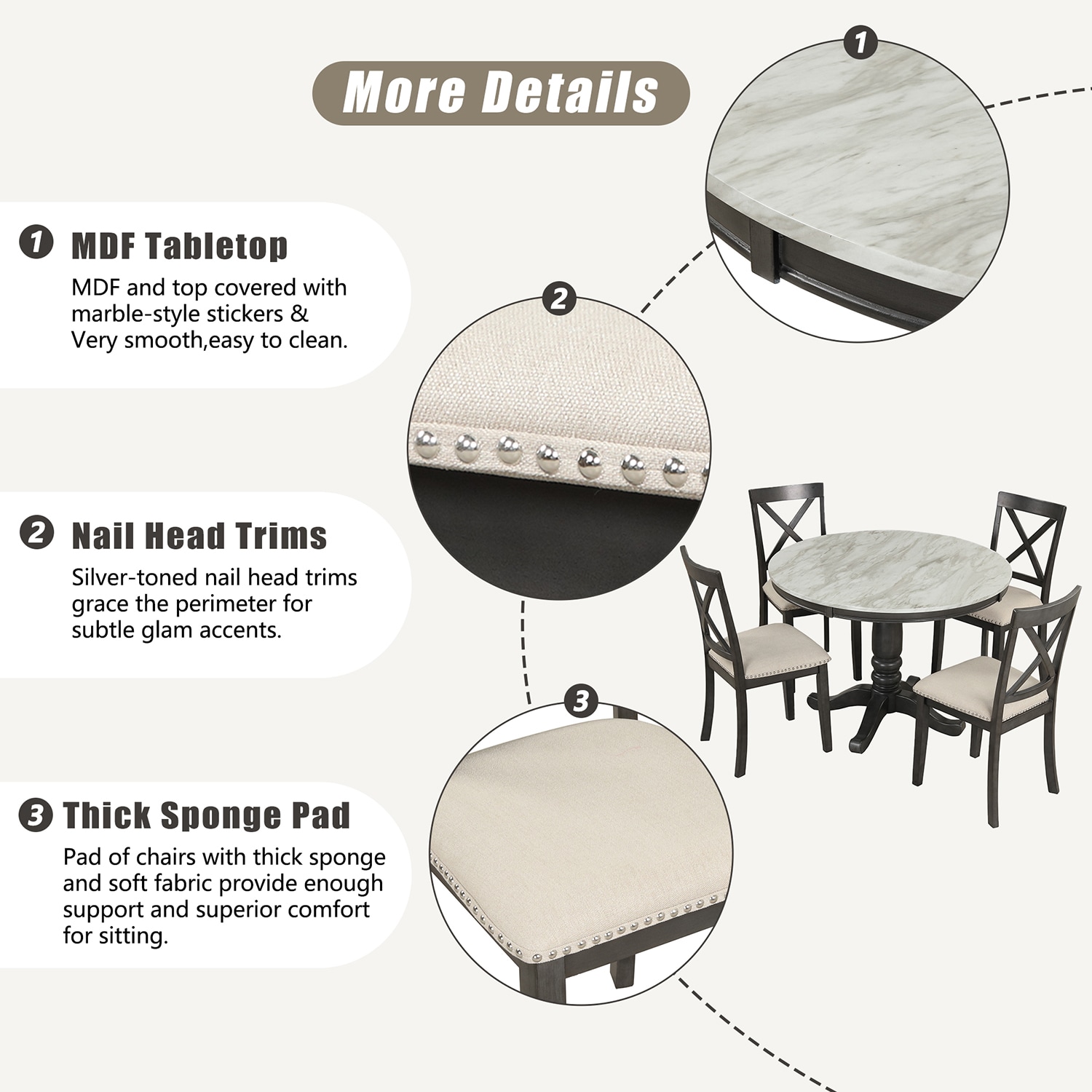 SINOFURN SYA370104BN Dining-Sets - View #17