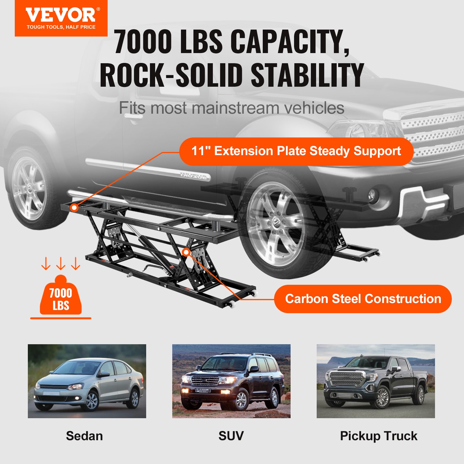 VEVOR QCSJJZG7000LB9KL9V1 Vehicle-Lifts - View #3