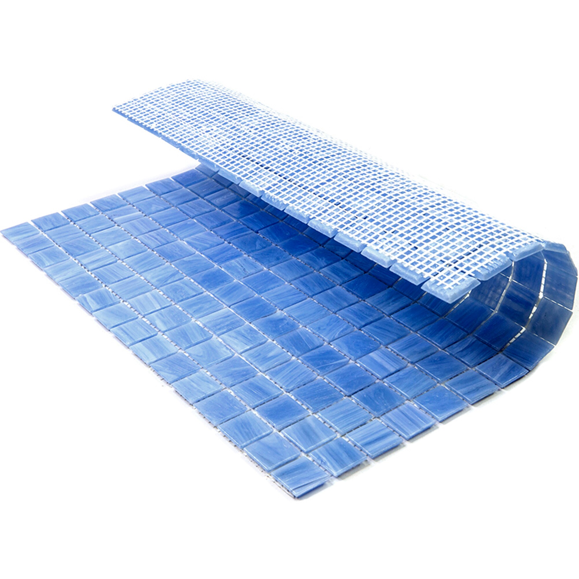 Light Sea Green Glass Mosaic Wall and Floor Tile
