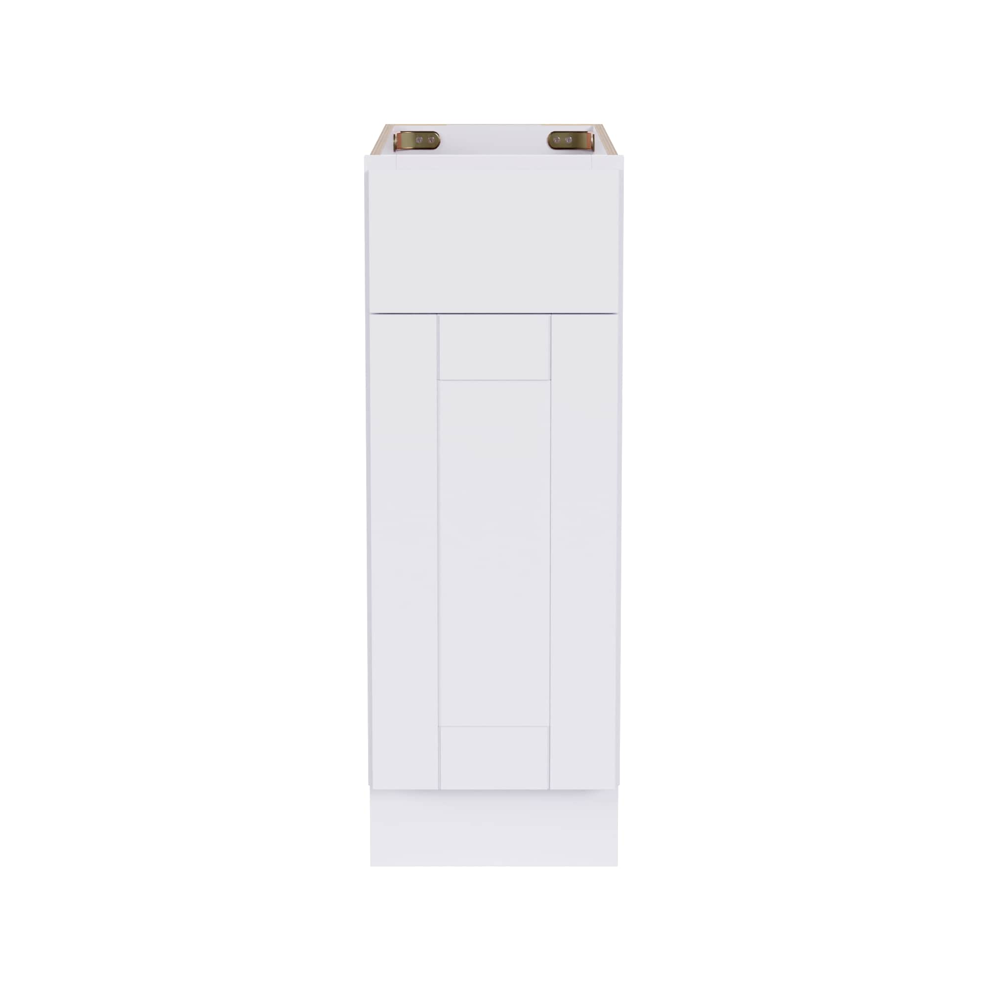 Arcade Green 505B1224 12-in W x 34.5-in H x 24-in D White Birch Base Fully assembled Plywood Cabinet Shaker)