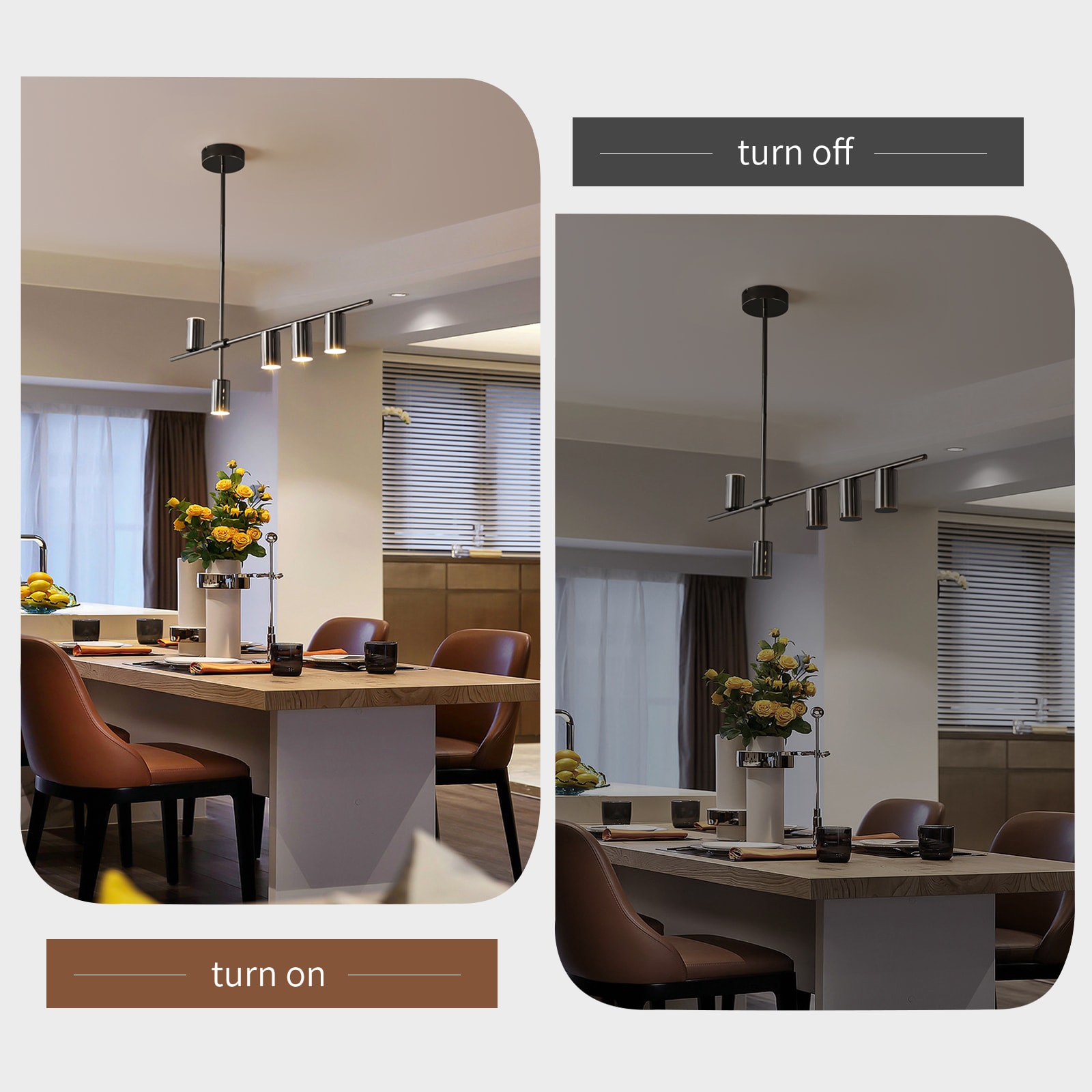 Siittoo FM7420-5BJC Pendant-Lights - View #3