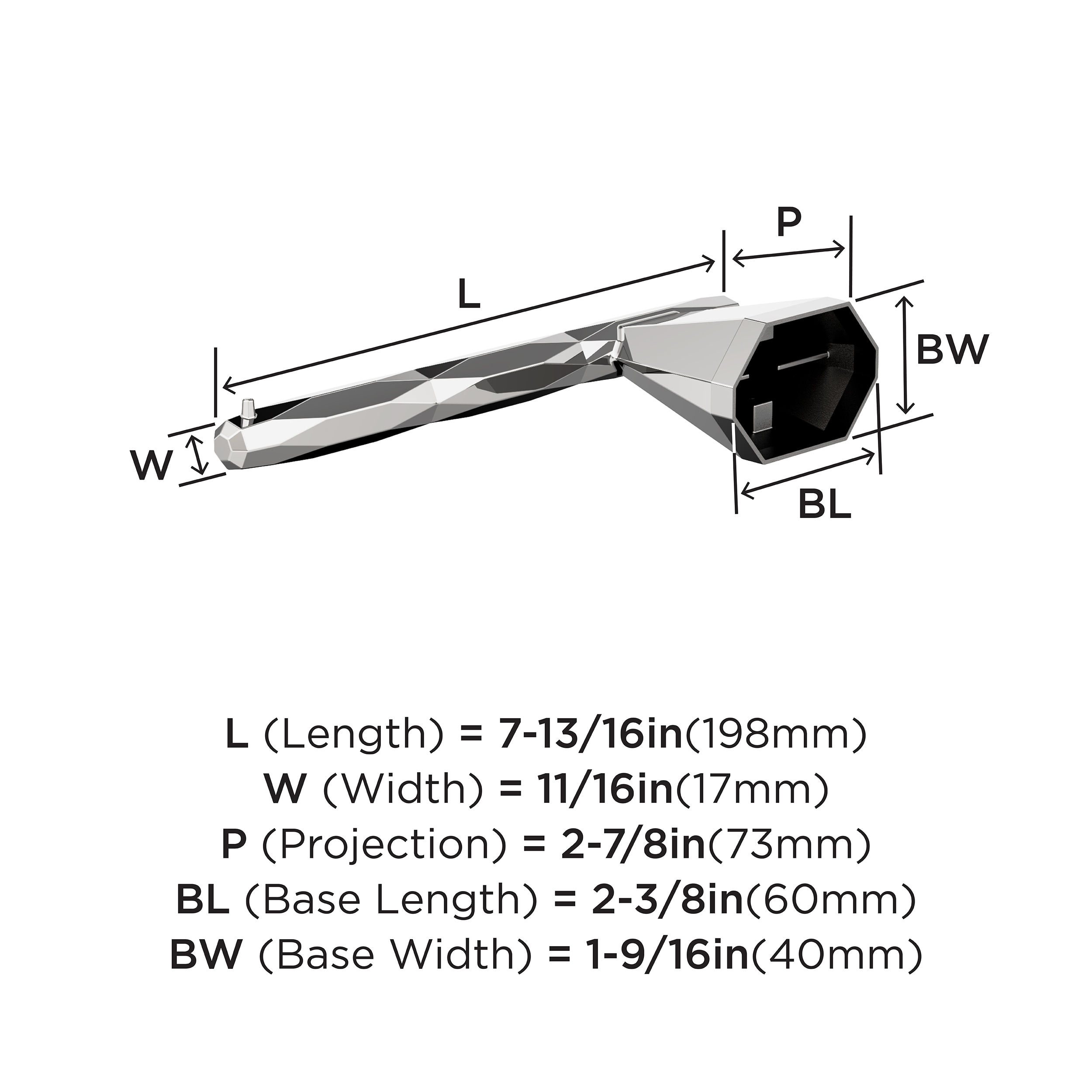 St. Vincent Chrome Single Post Toilet Paper Holder