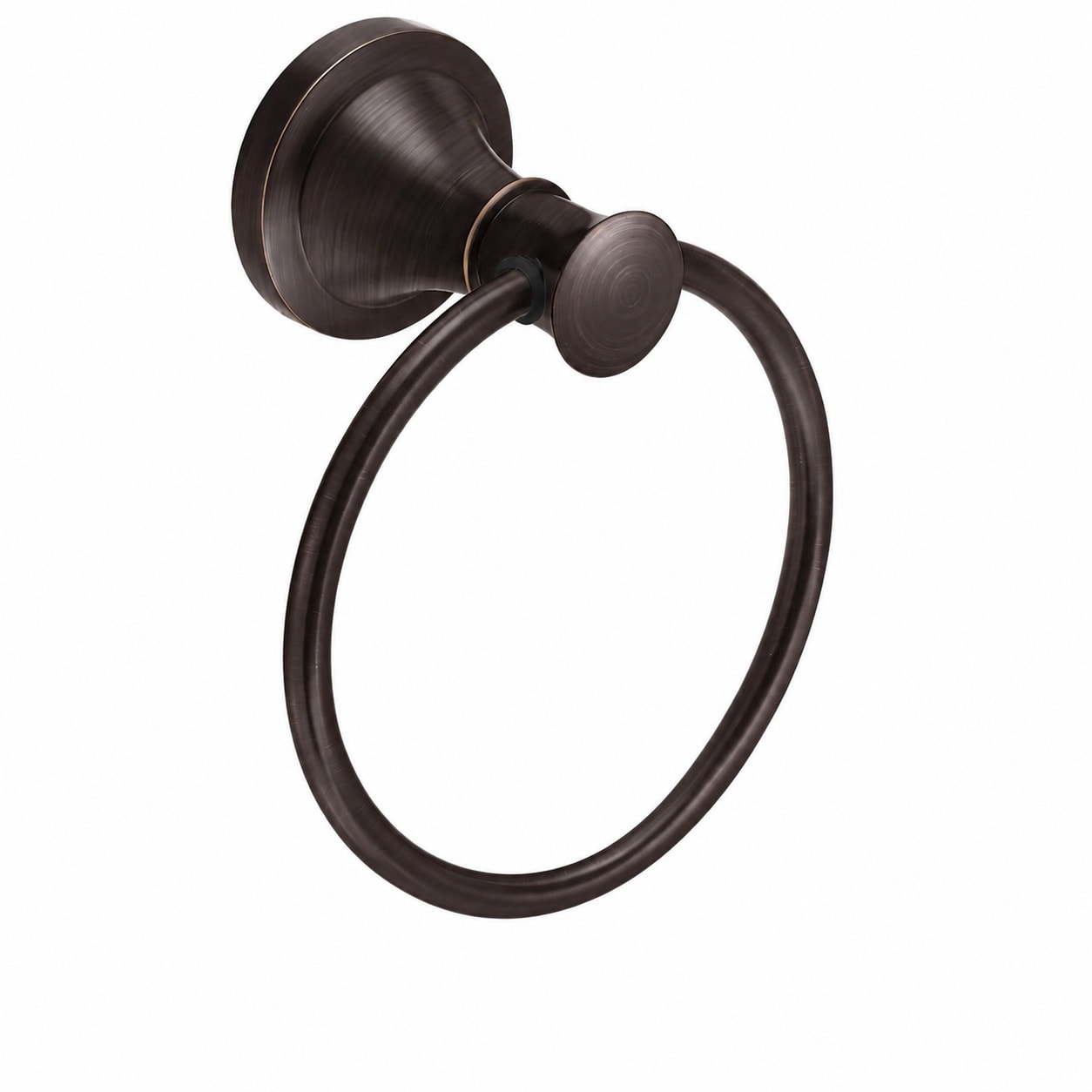 Aoibox  Oil Rubbed Bronze 304 Stainless Steel Wall Mounted Bathroom Hand Towel Ring Rustproof Towel Holder Rack for Bathroom Use