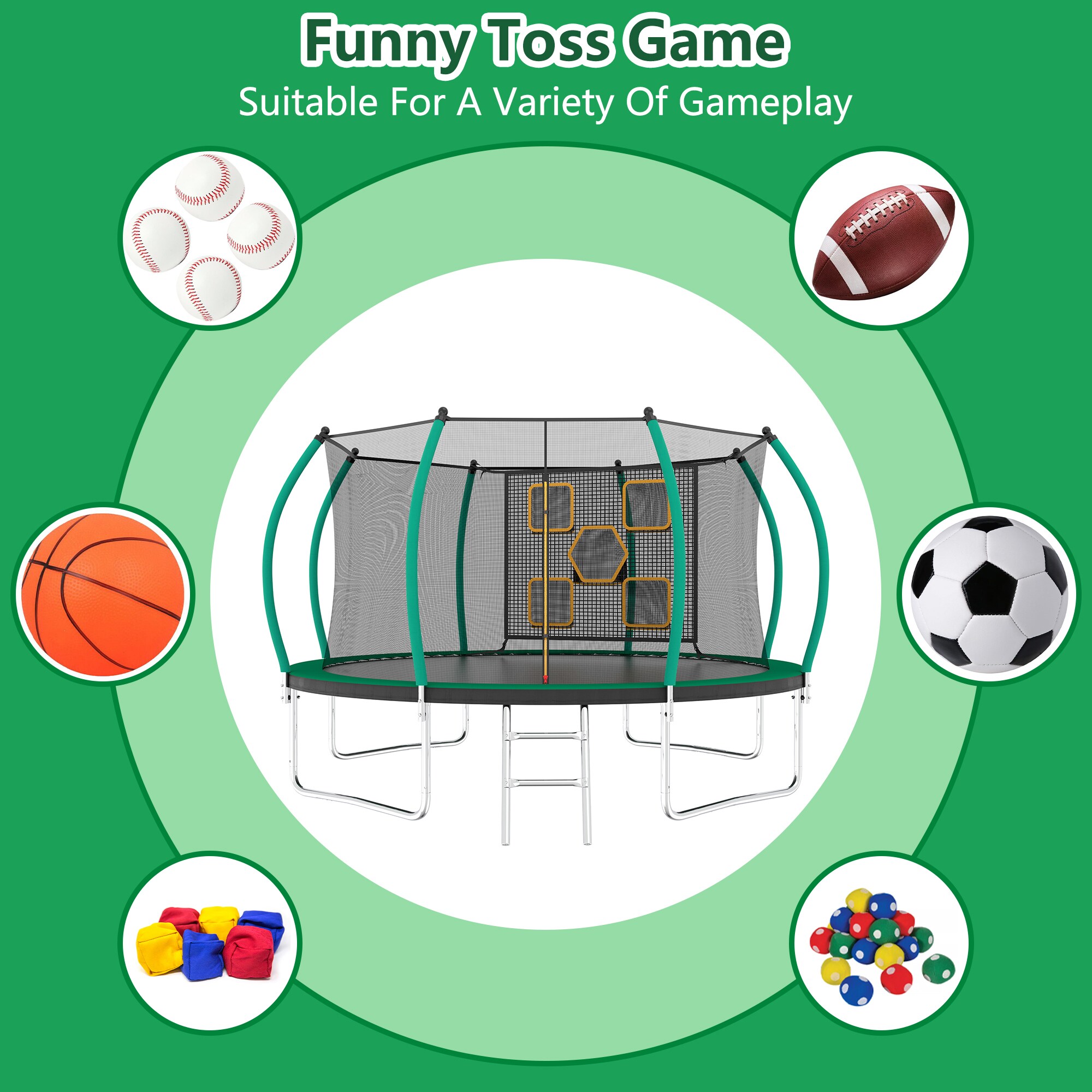 Fun Orange FUN25BC08 trampolines - View #3