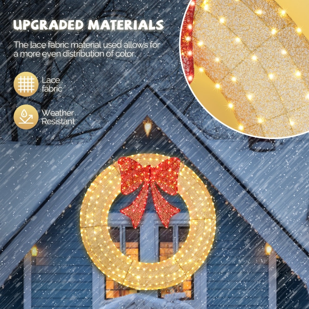 Upsimples 17719105-SYHJQ001 Table-Christmas-Decorations - View #4