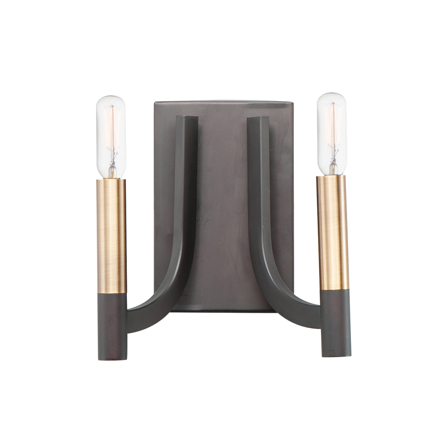 Maxim Lighting 21522BZAB Lyndon 8.75-in W 2 -Light Antique Bronze Transitional Wall Sconce