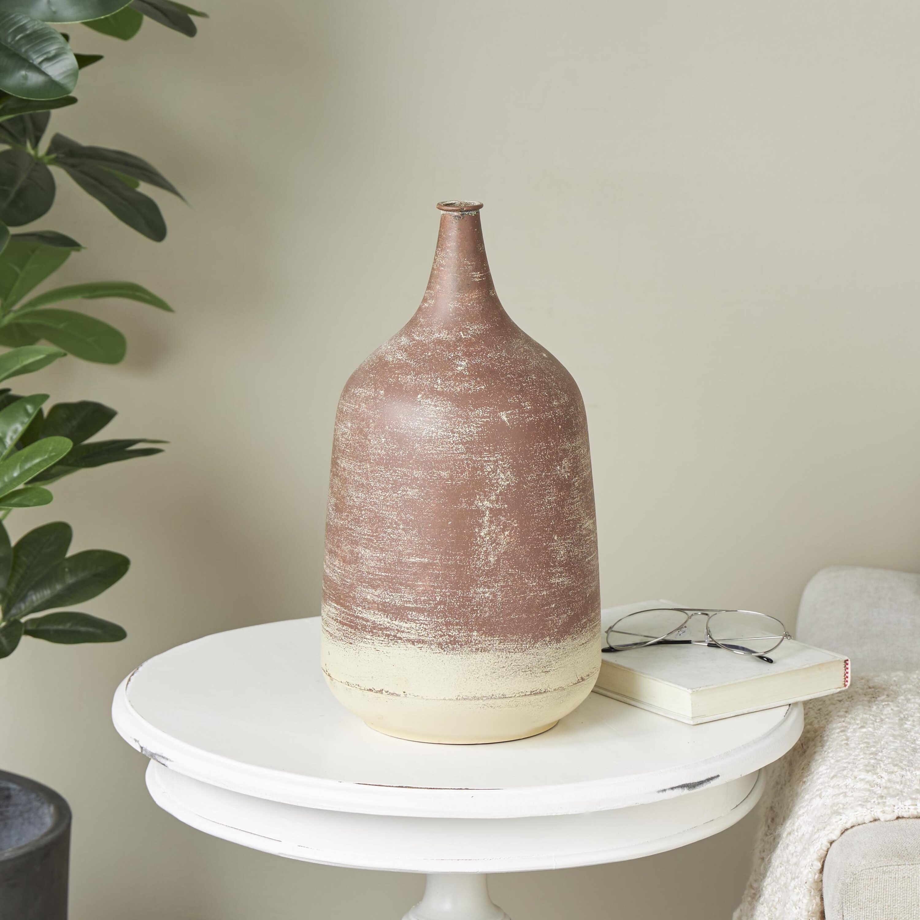 Grayson Lane 821913 Copper Iron Rustic Vase