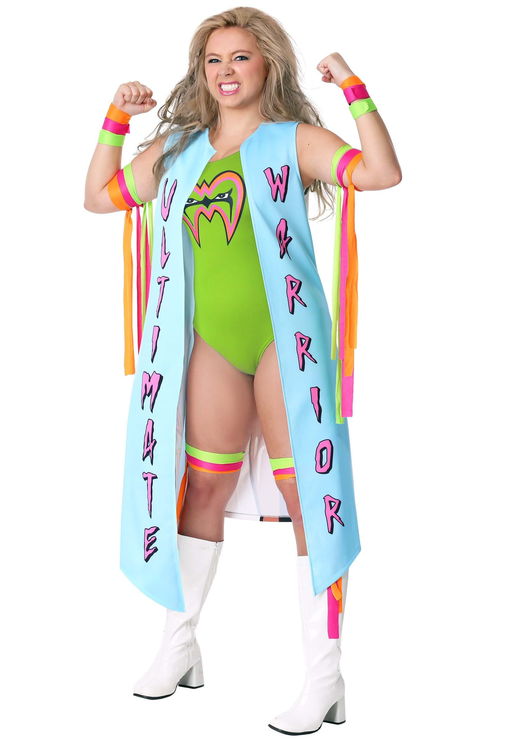 HalloweenCostumes - FUN Costumes Ultimate Warrior Women's Costume Small