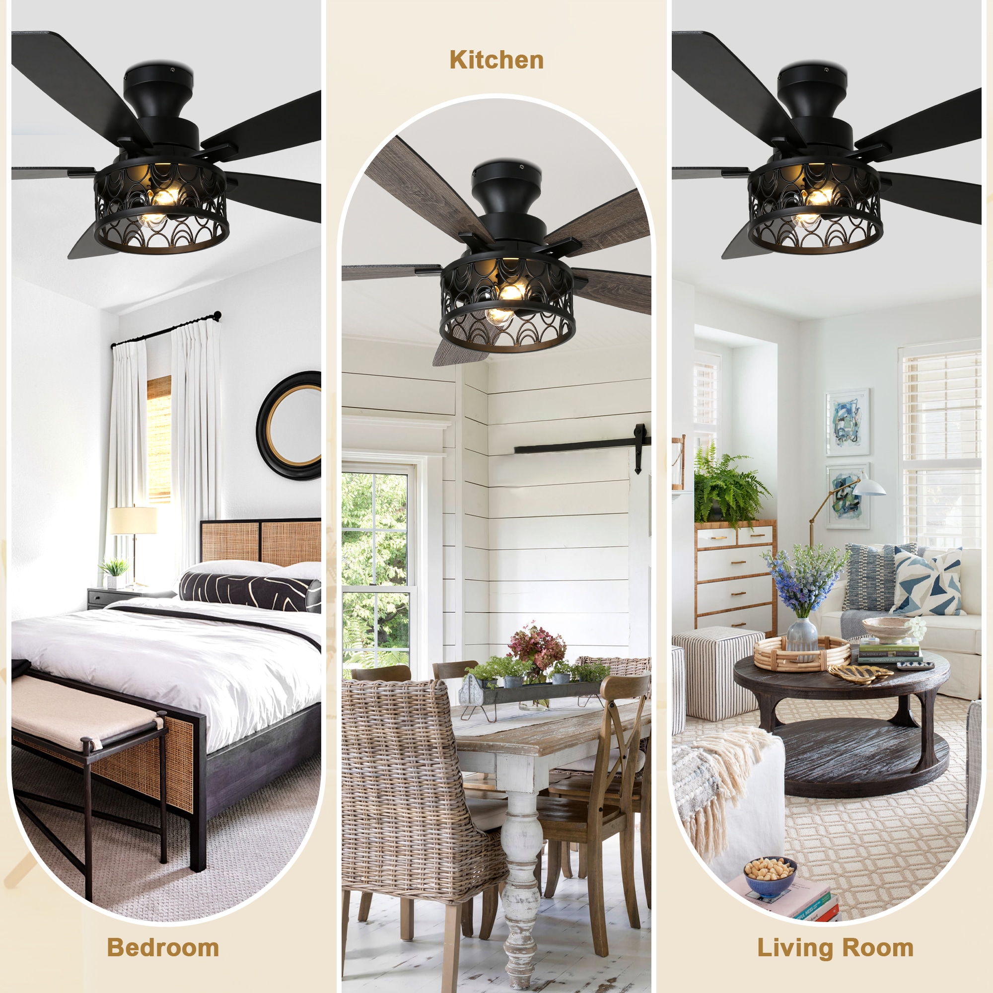 Bella Depot DCFSD7201-B Ceiling-Fans - View #3